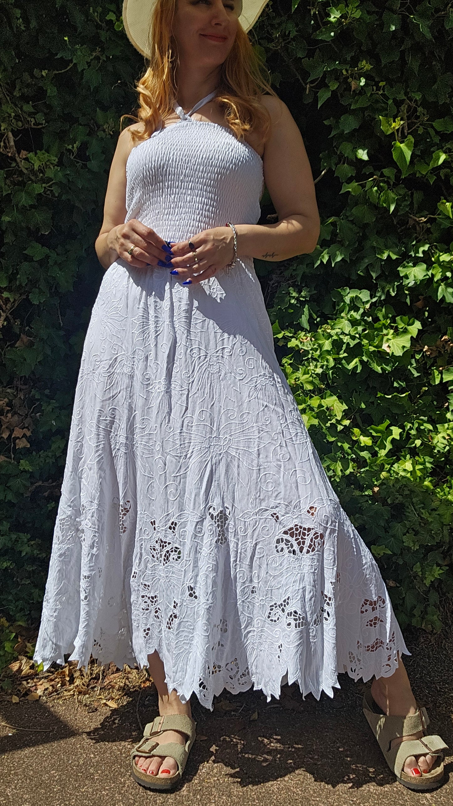 Embroidery Bohemian Dress - Preloved Dress