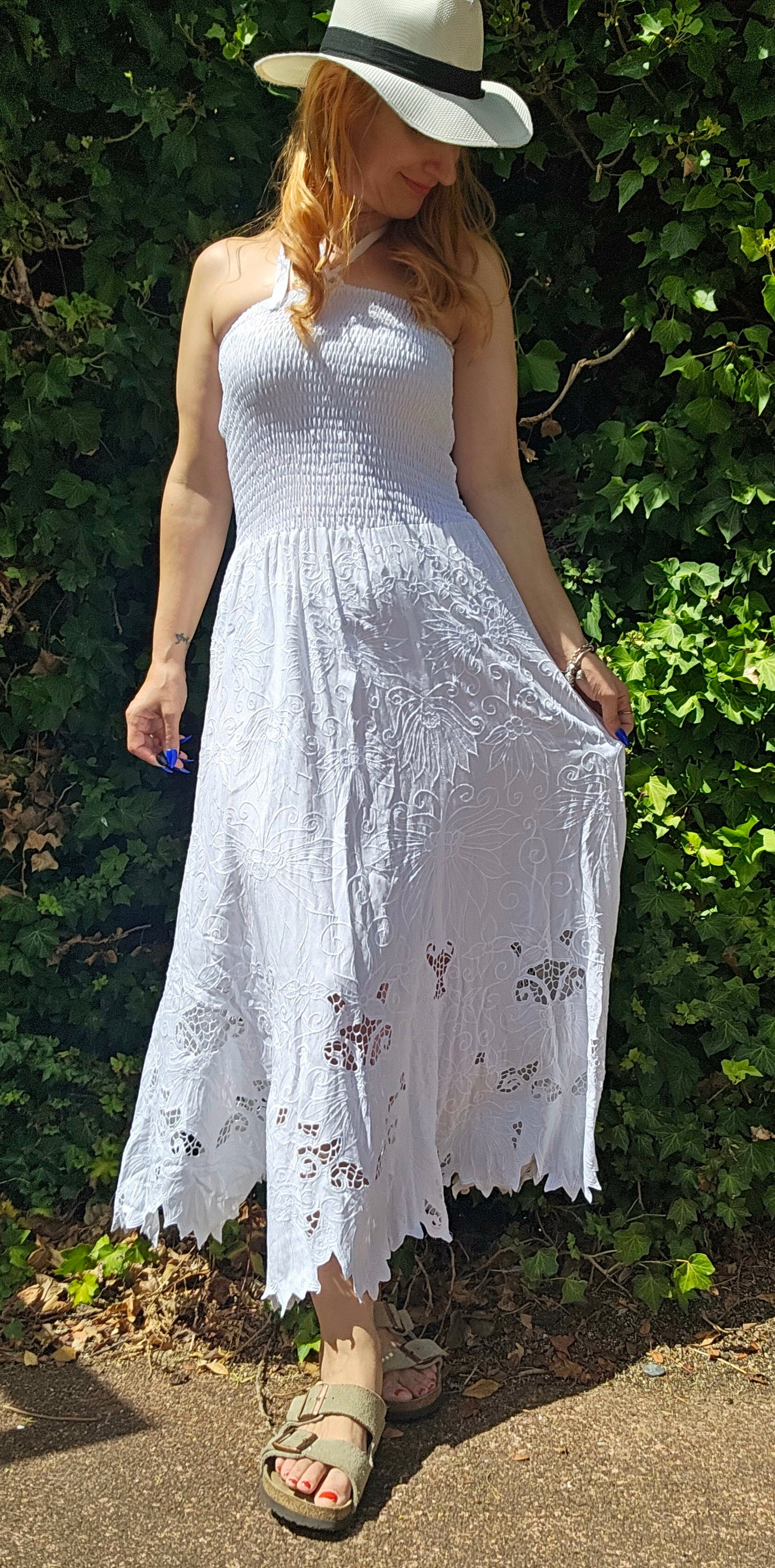 Embroidery Bohemian Dress - Preloved Dress
