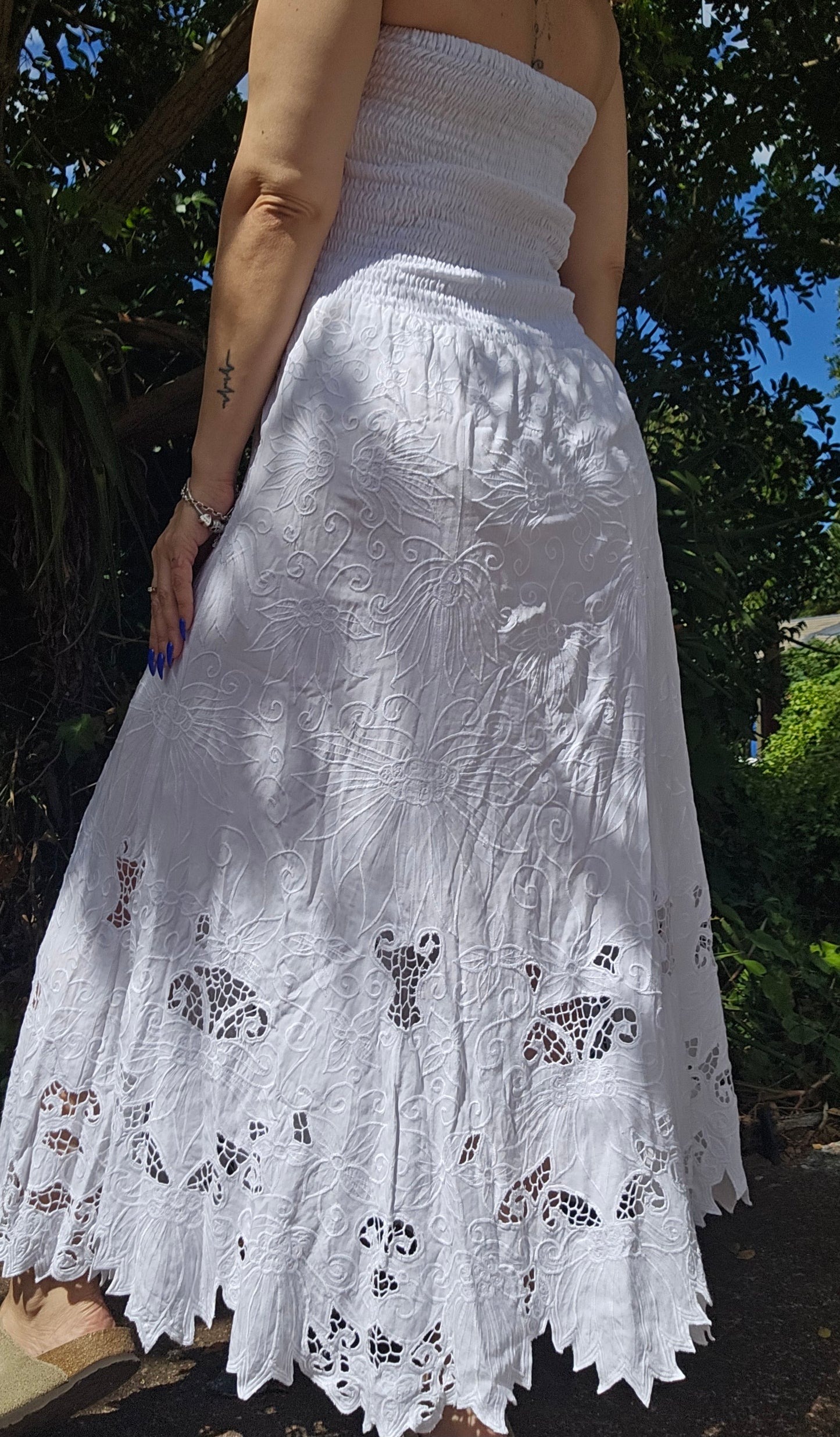 Embroidery Bohemian Dress - Preloved Dress