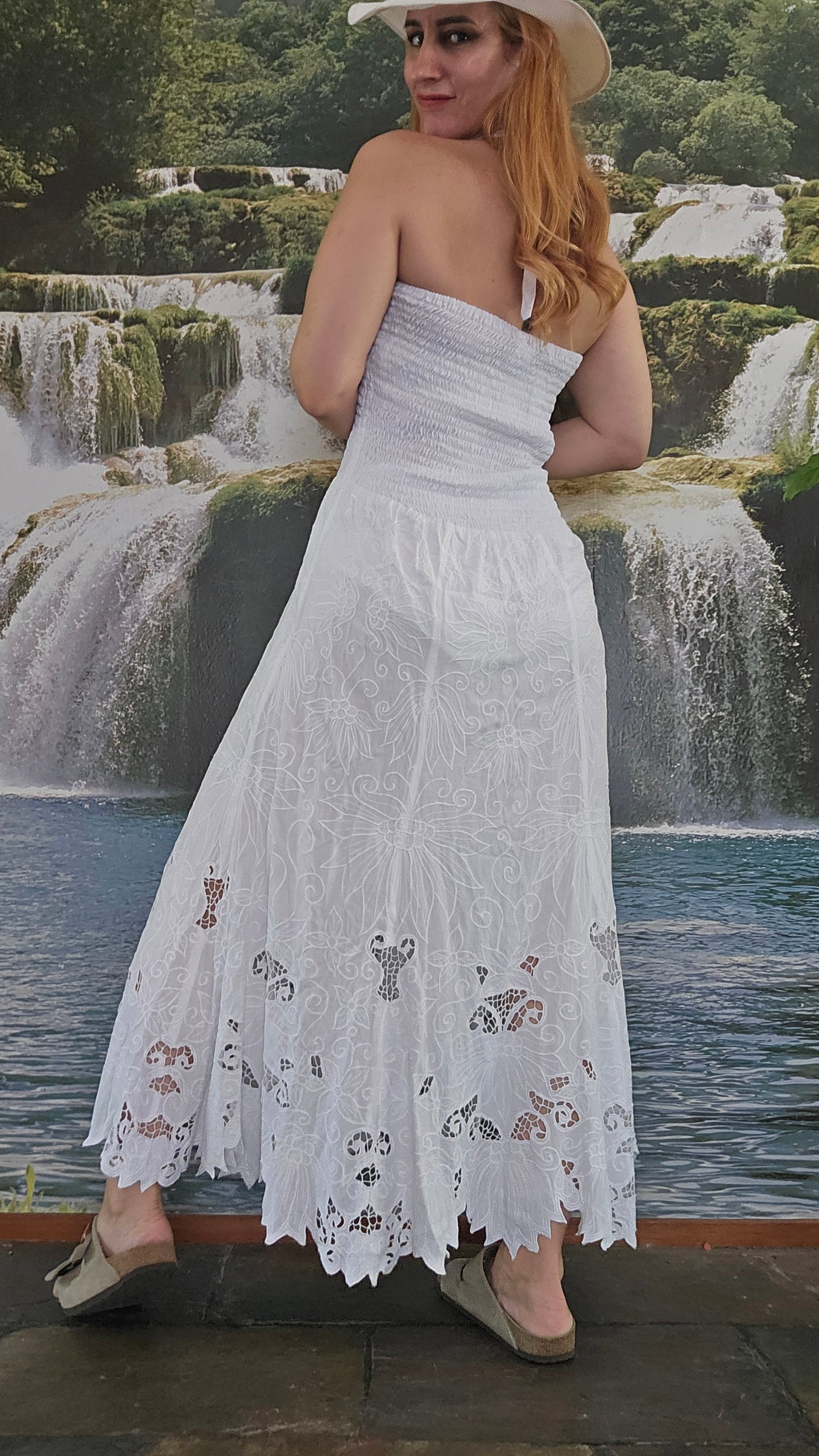 Embroidery Bohemian Dress - Preloved Dress