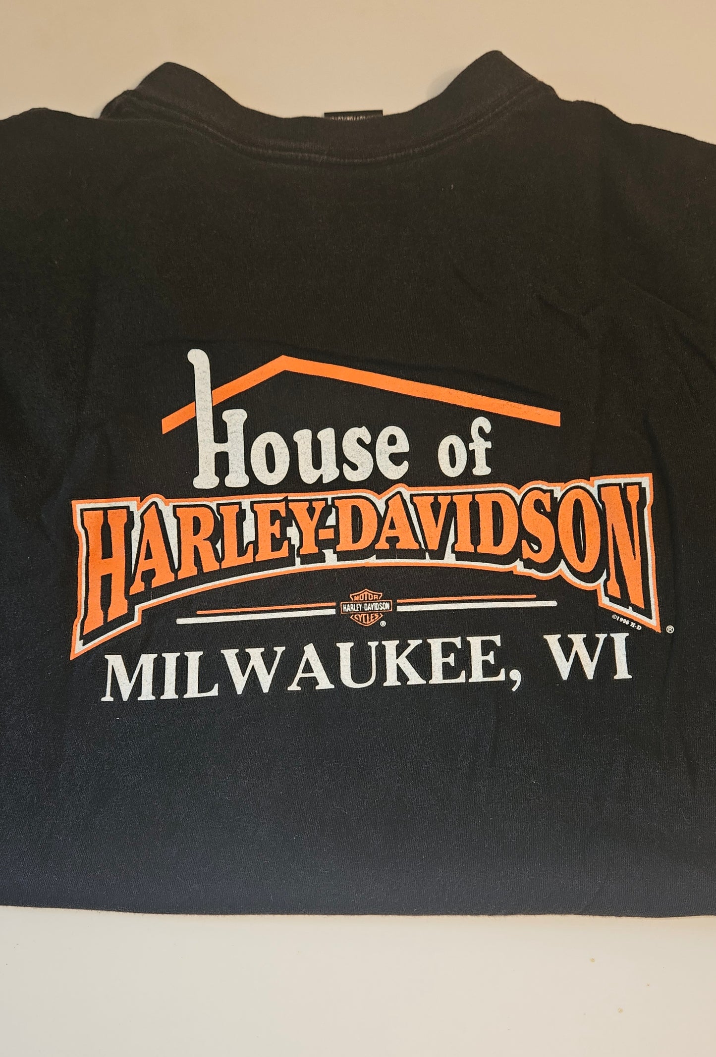 1996 Harley Davidson × Streetwear Vintage Tee