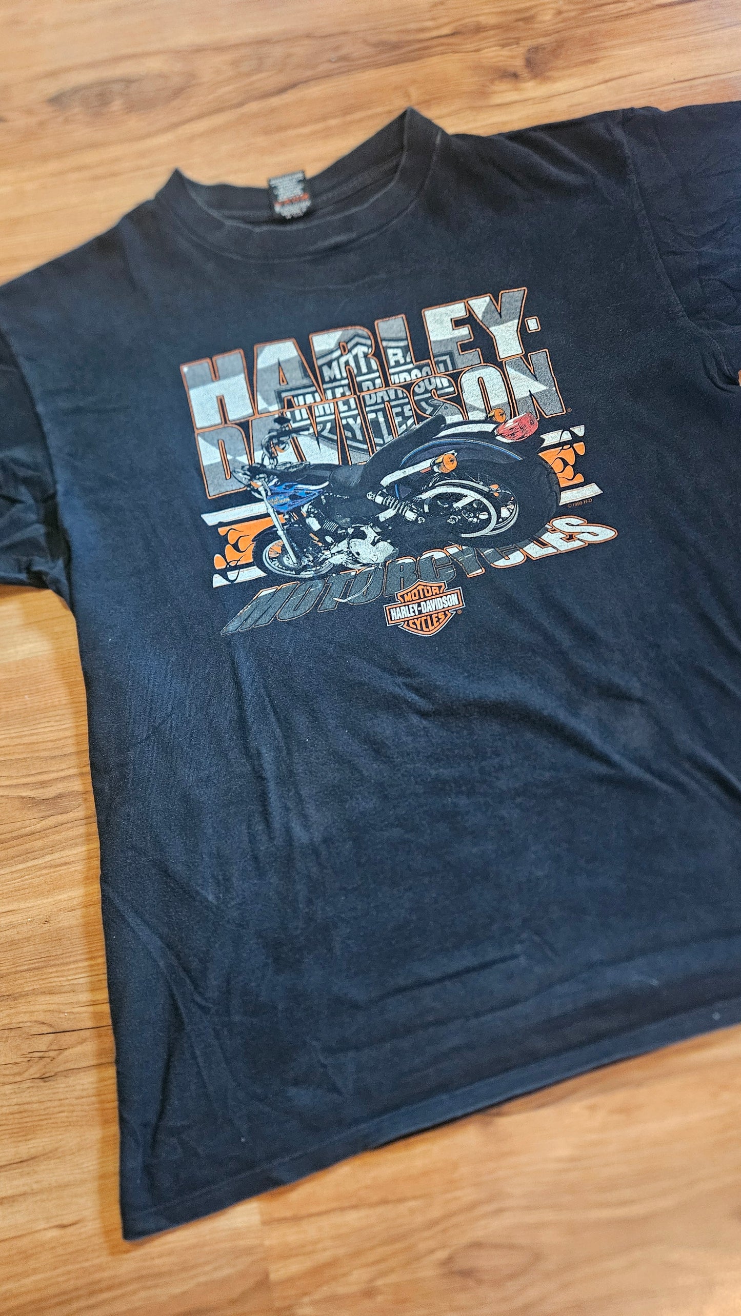 1996 Harley Davidson × Streetwear Vintage Tee