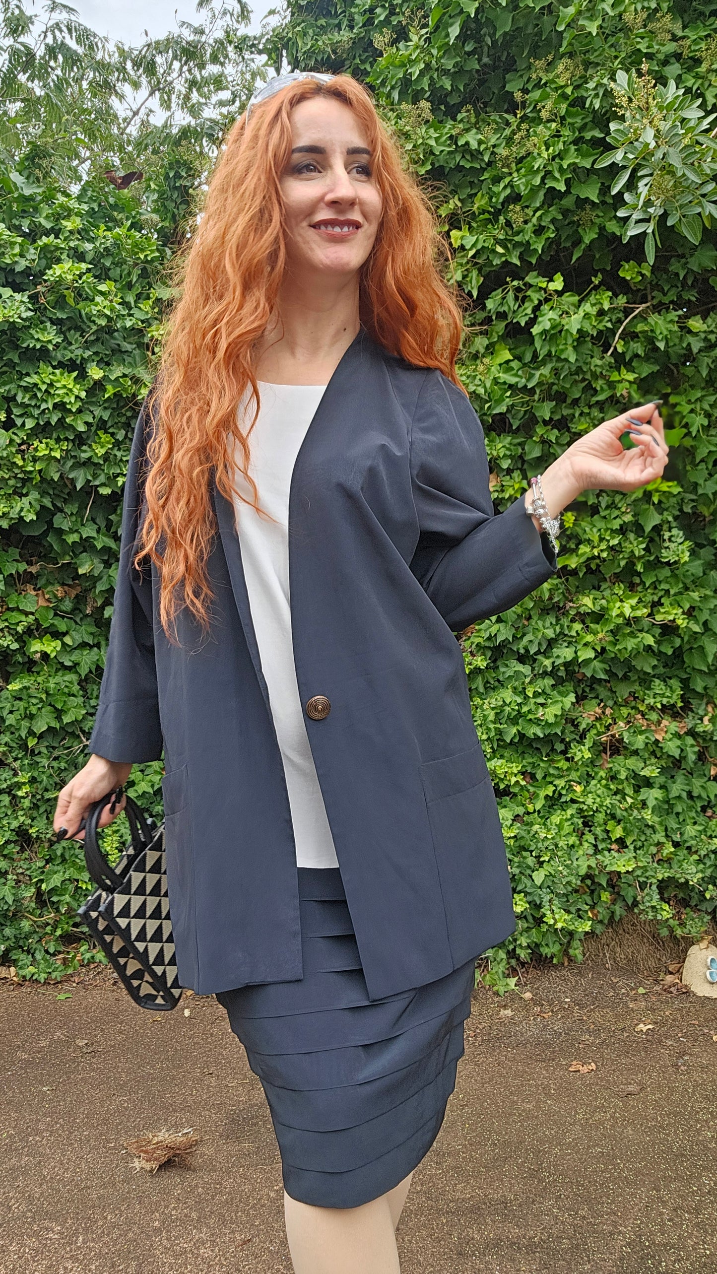 Vintage 80s Dress. Ascot Dress Made in New Zealand
