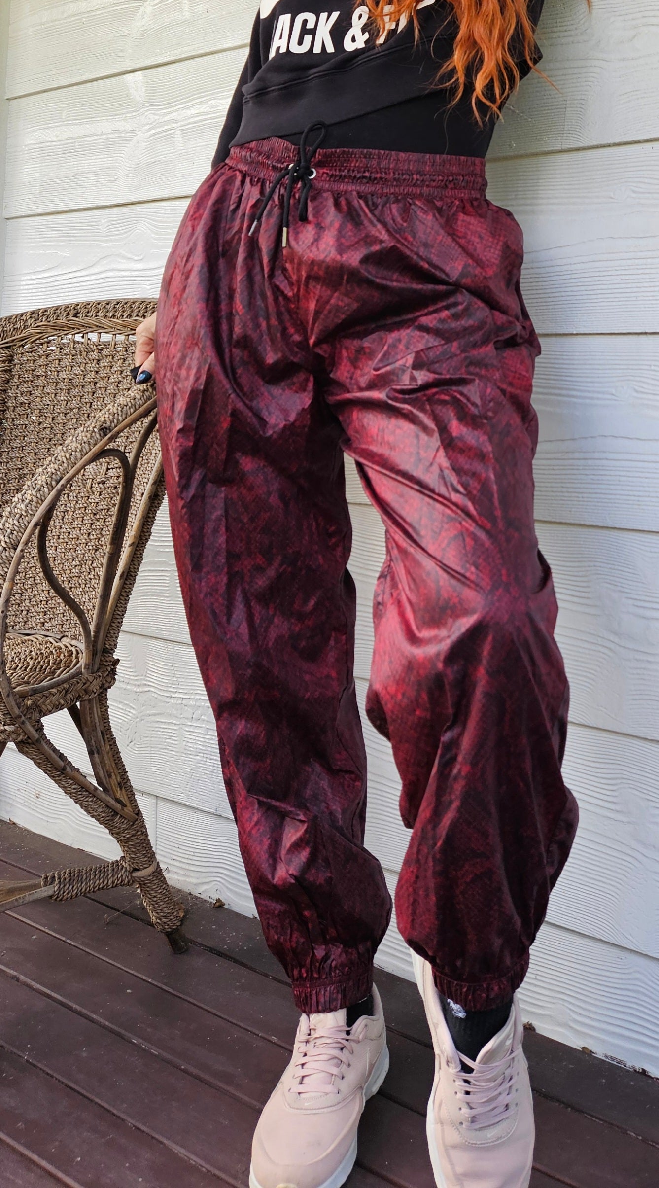 Nike Pants - Nike Sportswear Womens Woven Python Print PantsSecond Hand Store