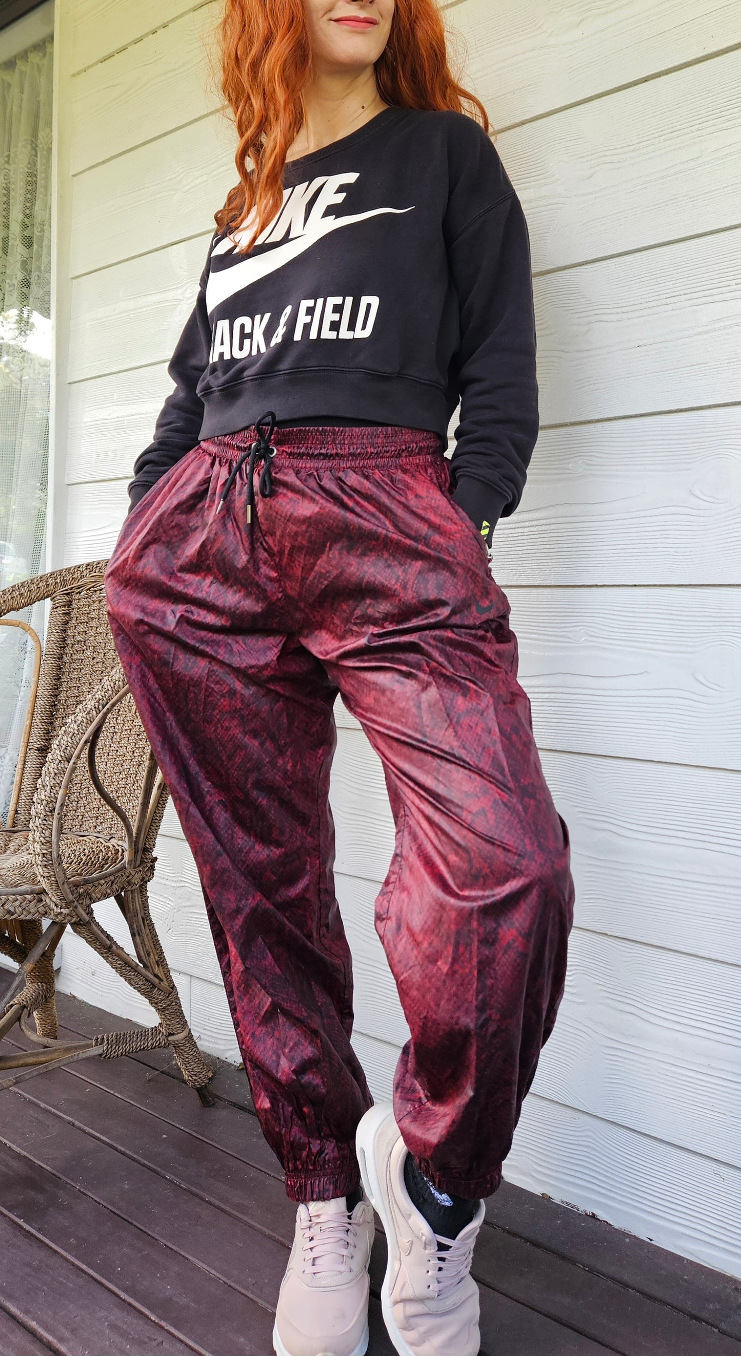 Nike Pants - Nike Sportswear Womens Woven Python Print PantsSecond Hand Store