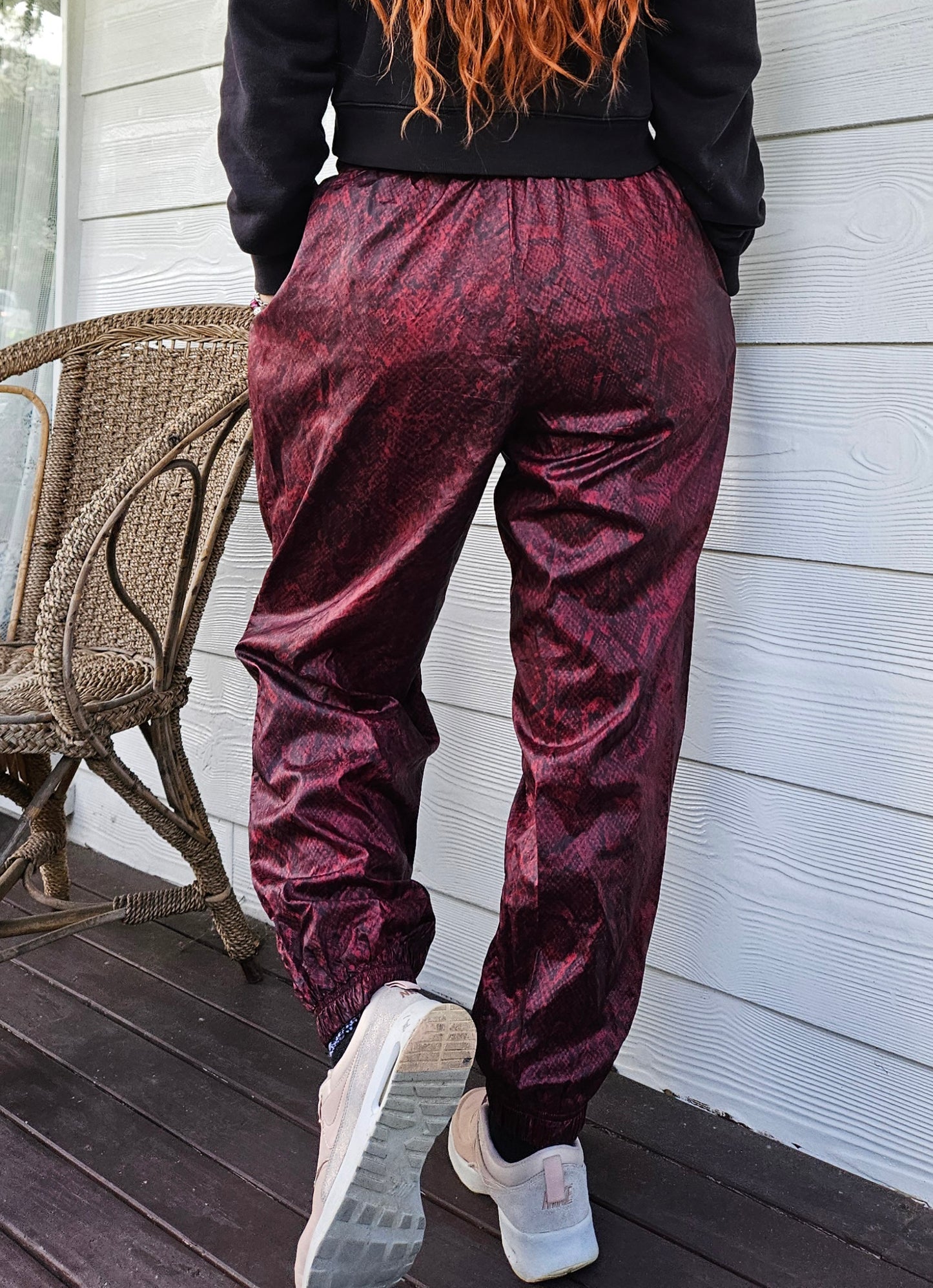 Nike Pants - Nike Sportswear Womens Woven Python Print PantsSecond Hand Store