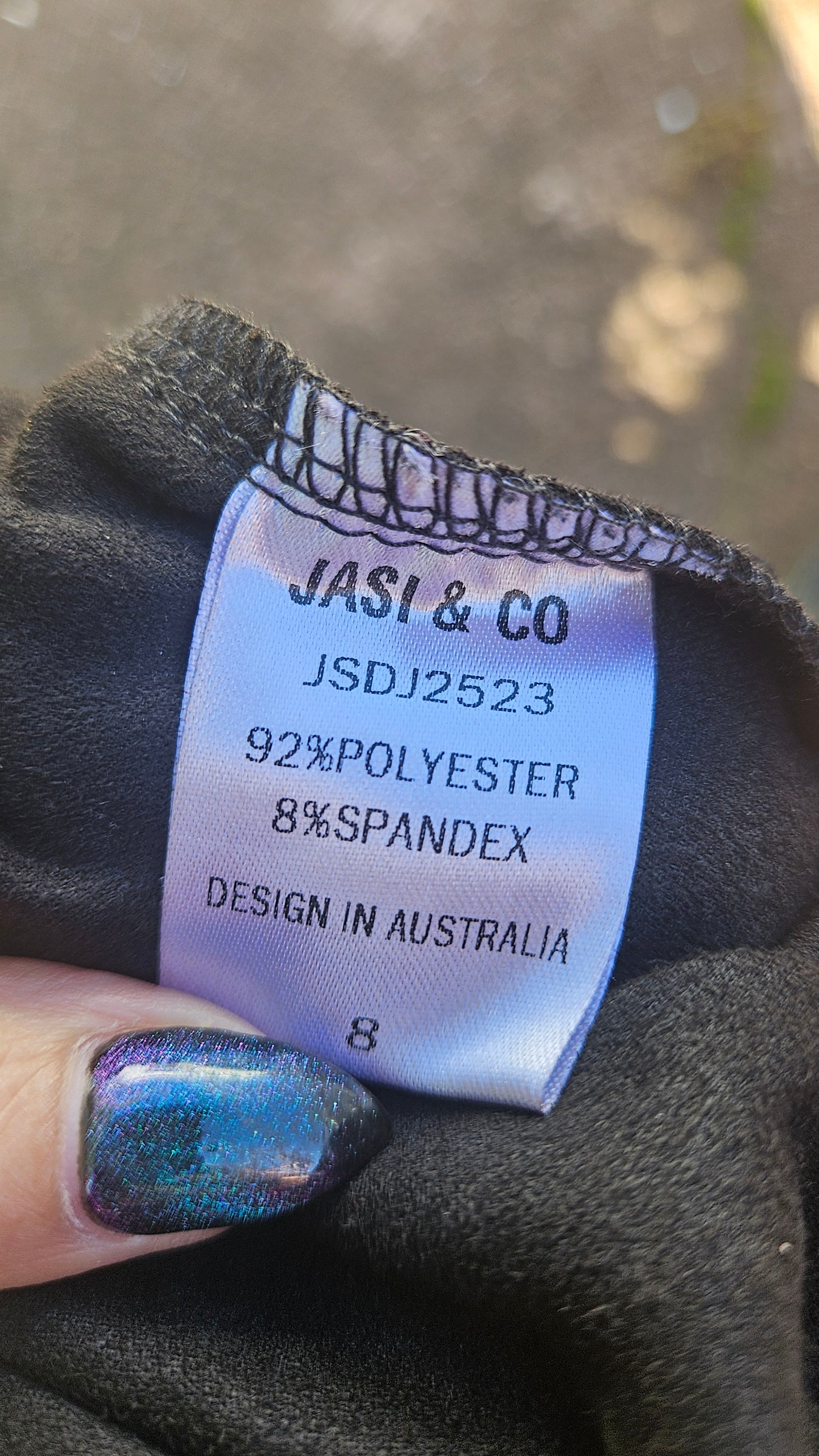 Gothic Asymmetrical black Dress - Preloved Dress