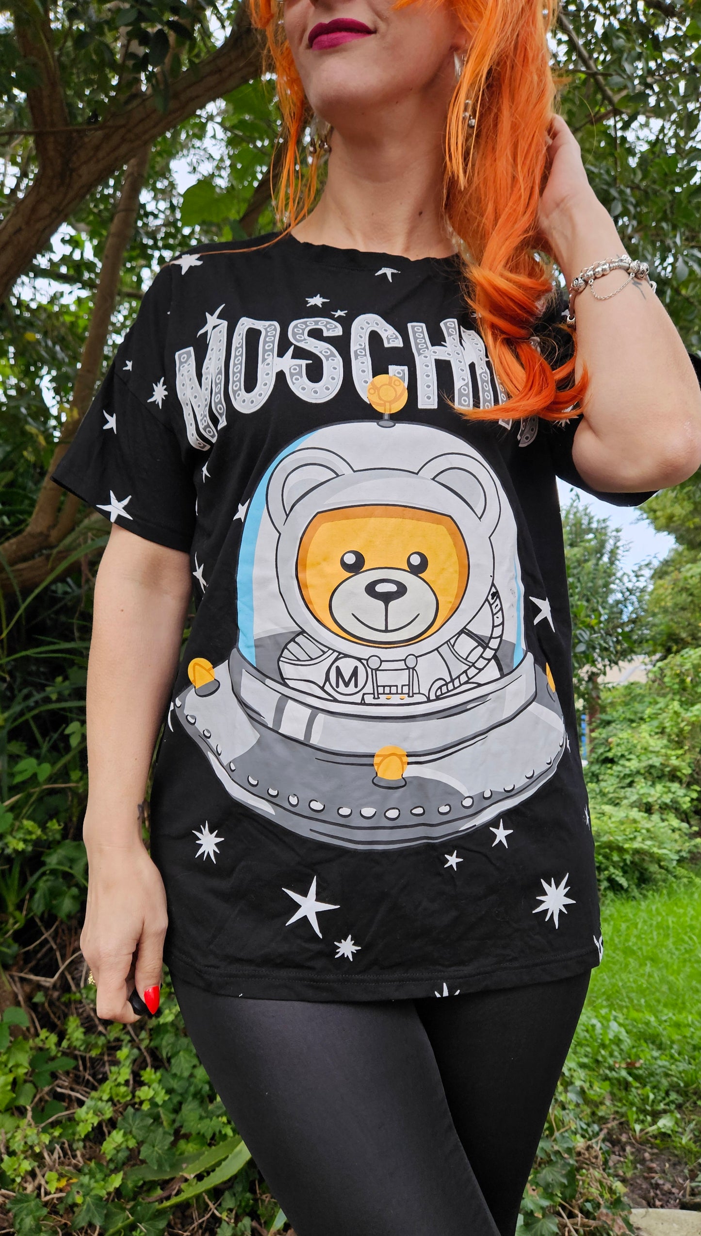 Moschino Couture Tee black Top Size S