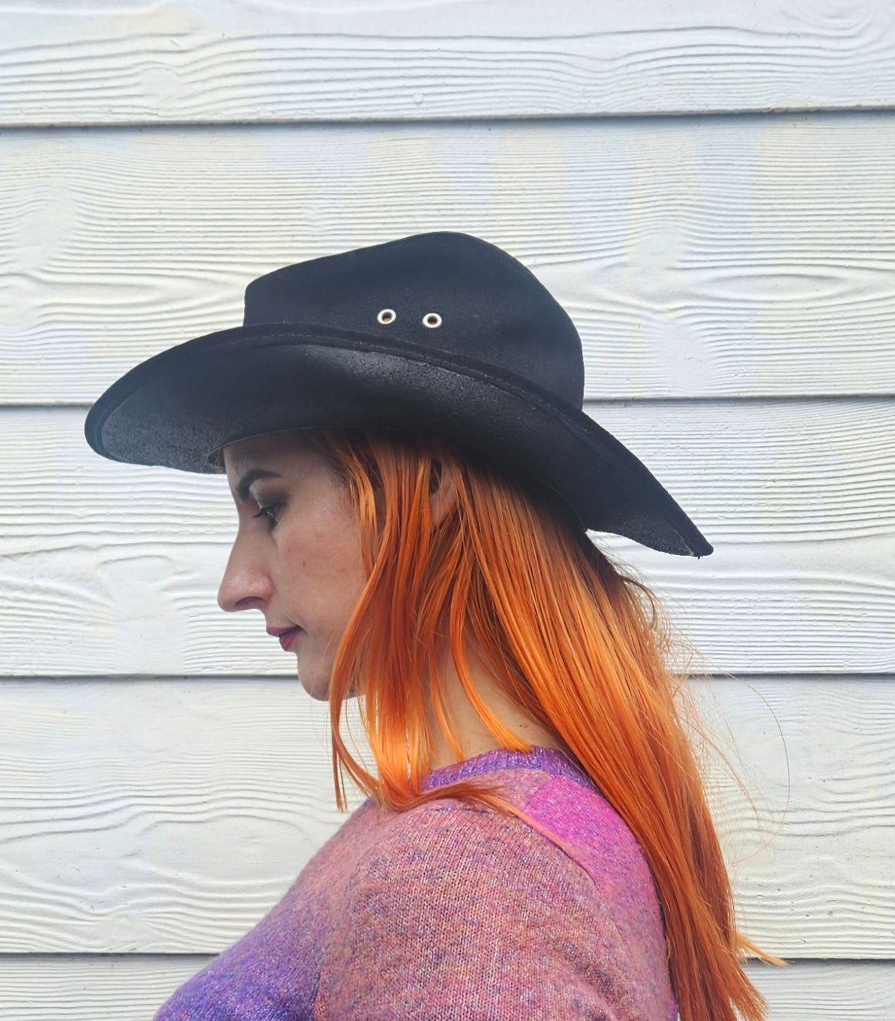 Authentic Leather Ozatts Cowboy Hat Leather hat