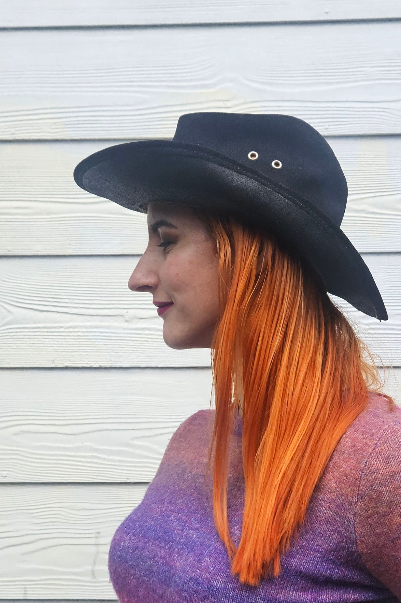 Authentic Leather Ozatts Cowboy Hat Leather hat