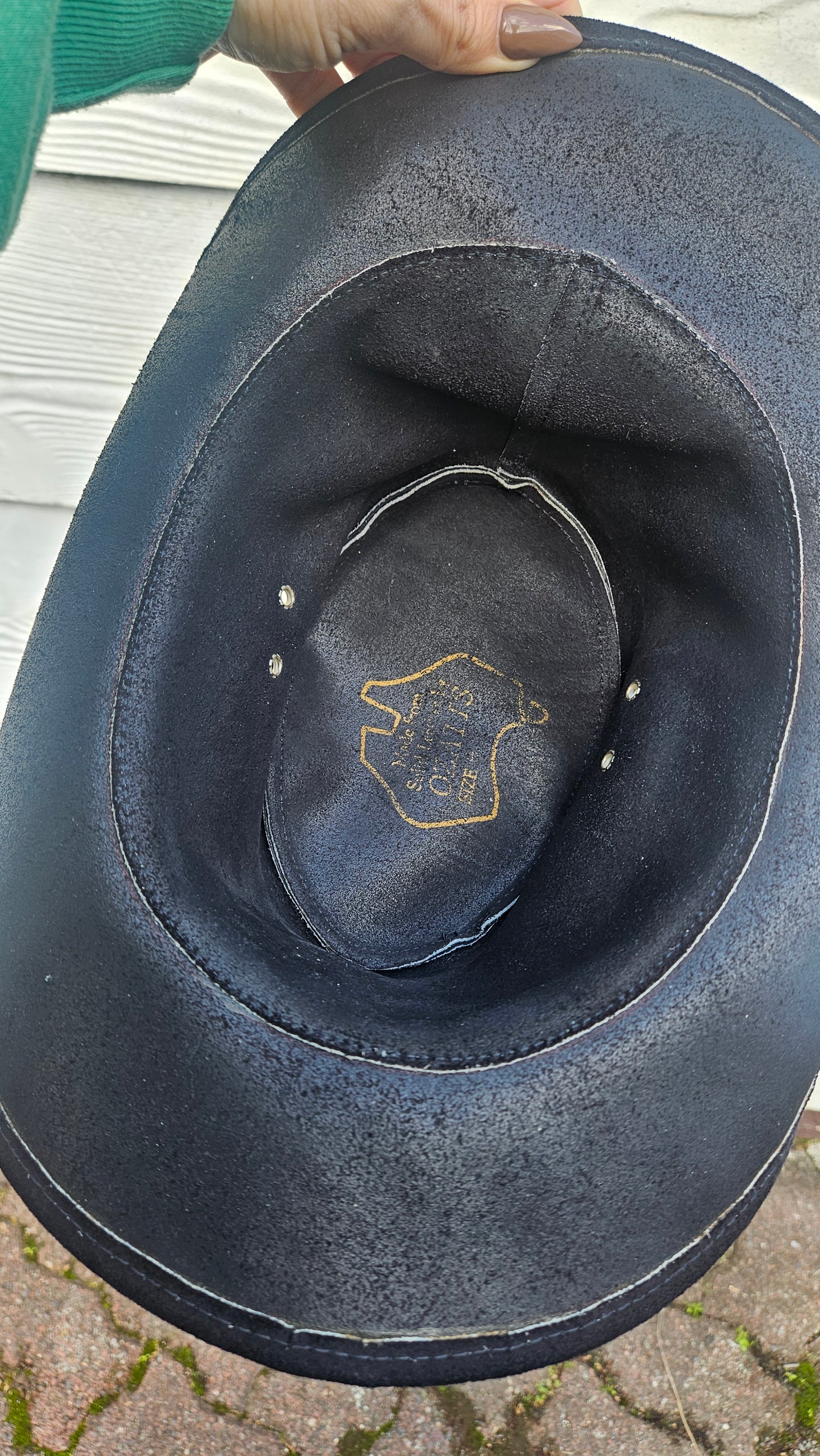 Authentic Leather Ozatts Cowboy Hat Leather hat
