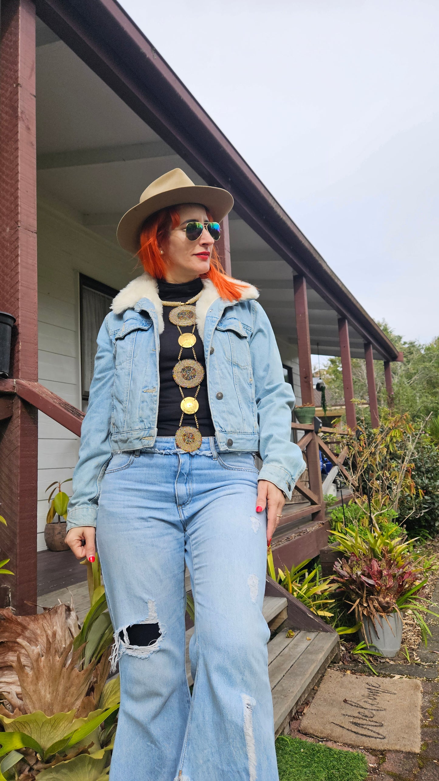 Unique Denim Jacket designed in Italy