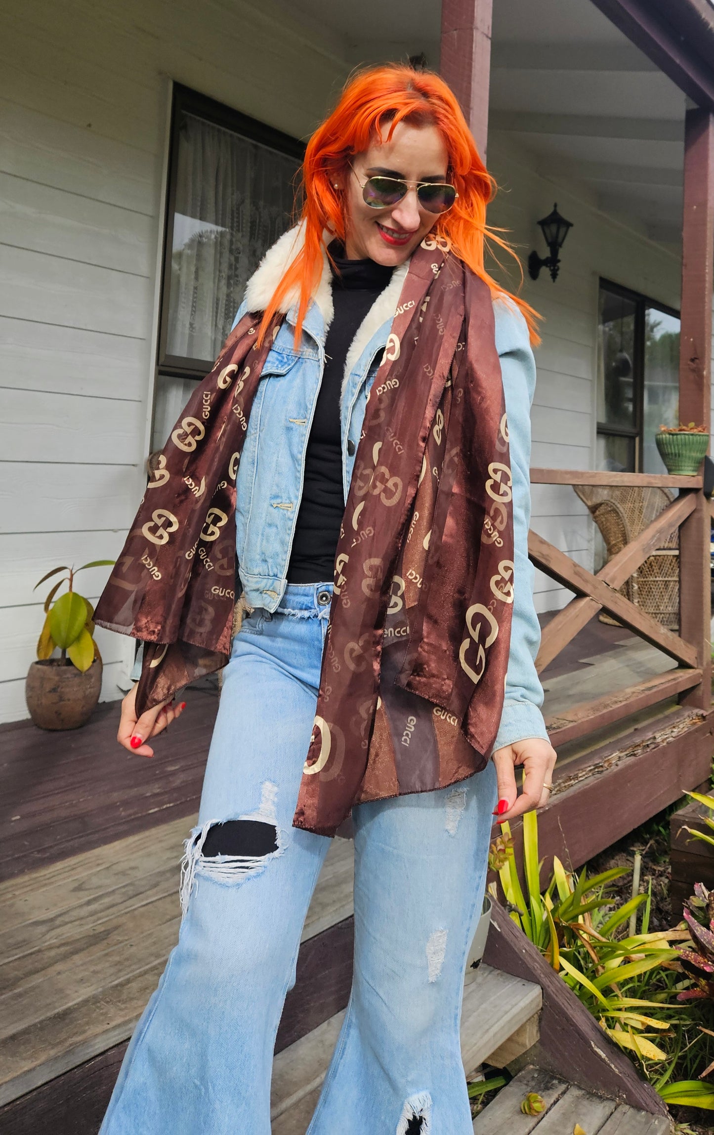 Lovely Gucci Inspired Scarf