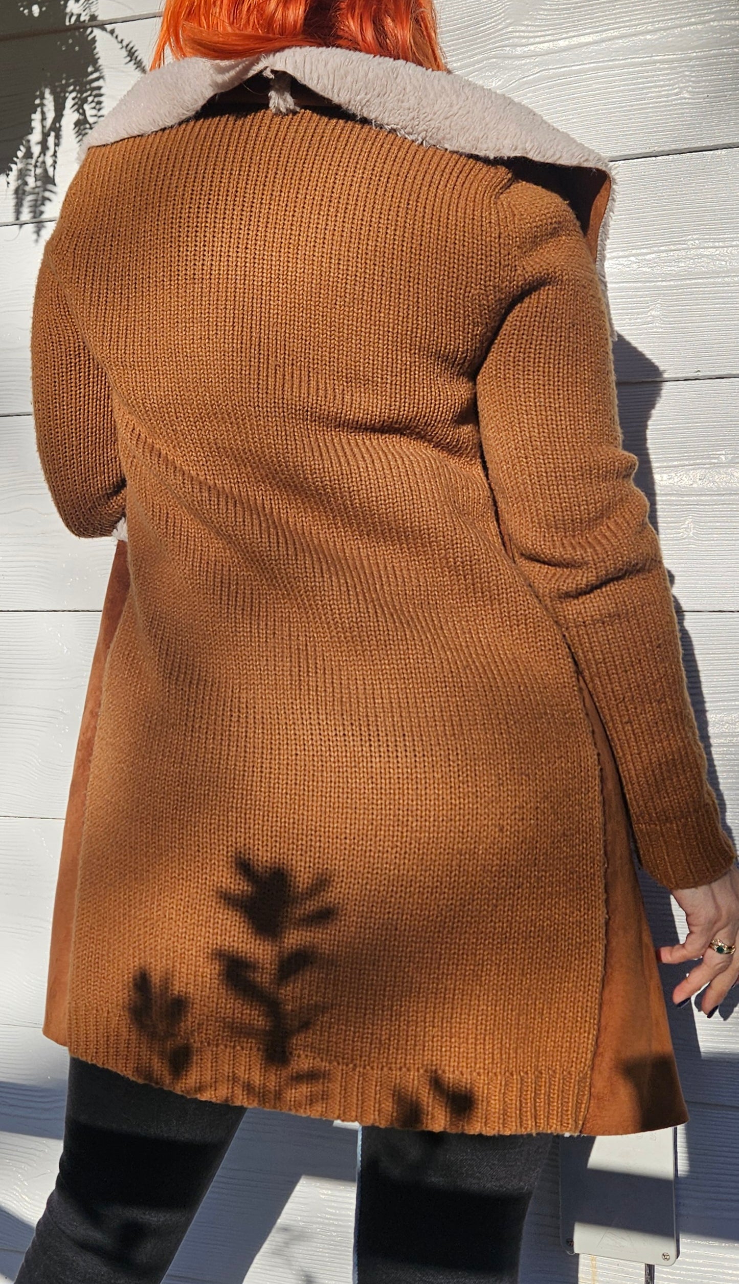 Stradivarius jacket, size S. Brown Coat