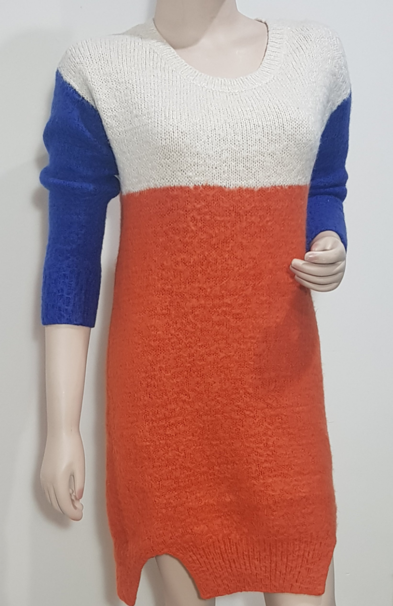 Multicolor dress - Warm Dress - long top
