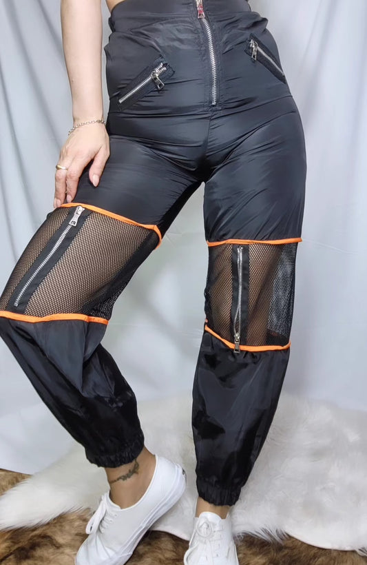 Black High Waist Pants Preloved Trousers