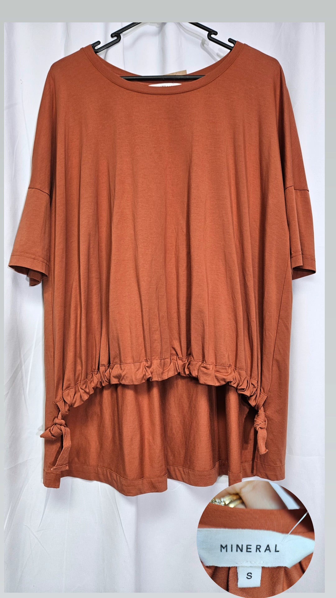 Mineral Top - Crop top - Used Top Oversized top