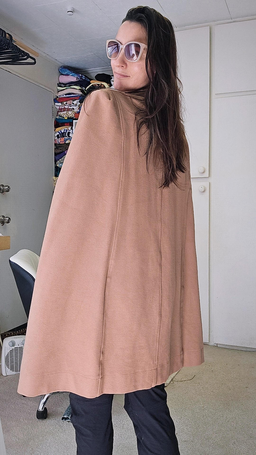 Jacket style Coat Cape Size 12