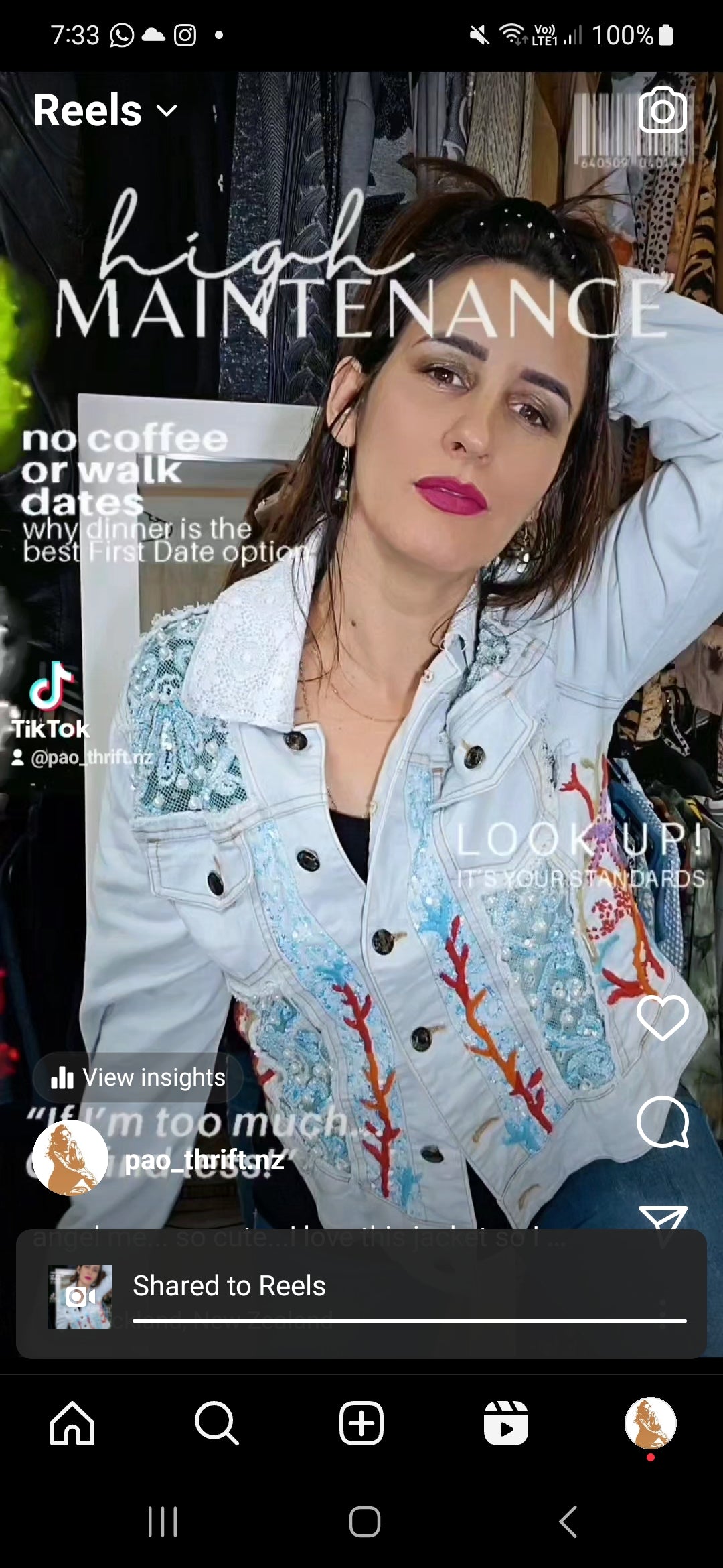 Unique Bohemian vintage Denim jacket with embroidery