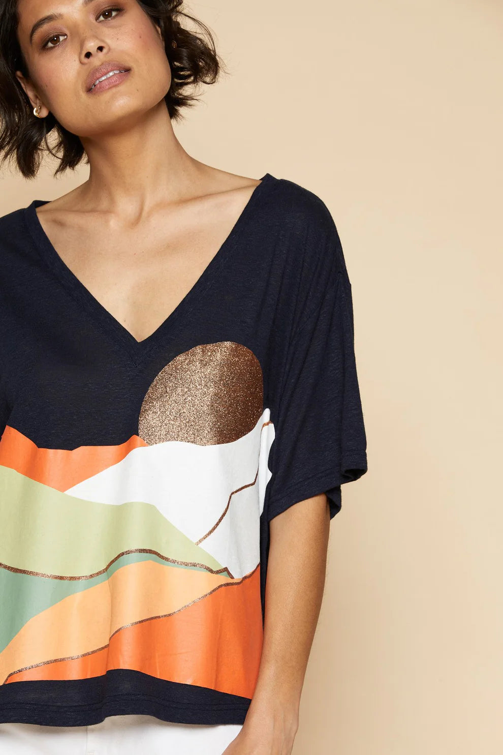 Libra Rising TShirt - Isle Of Mine Blouse - Second Hand top