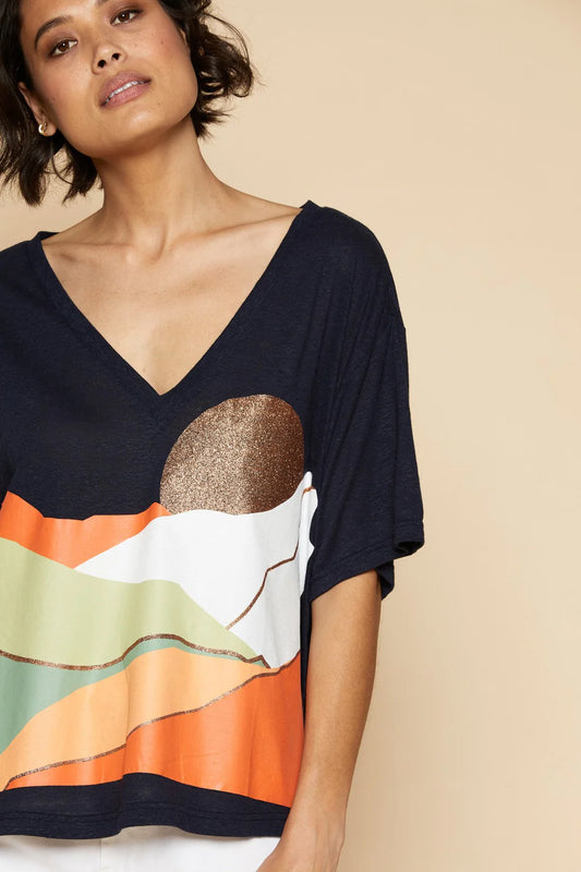 Libra Rising TShirt - Isle Of Mine Blouse - Second Hand top