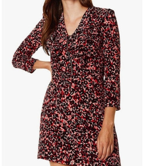 Karen Millen Leopard Print Dress - Gorgeous Preloved Dress