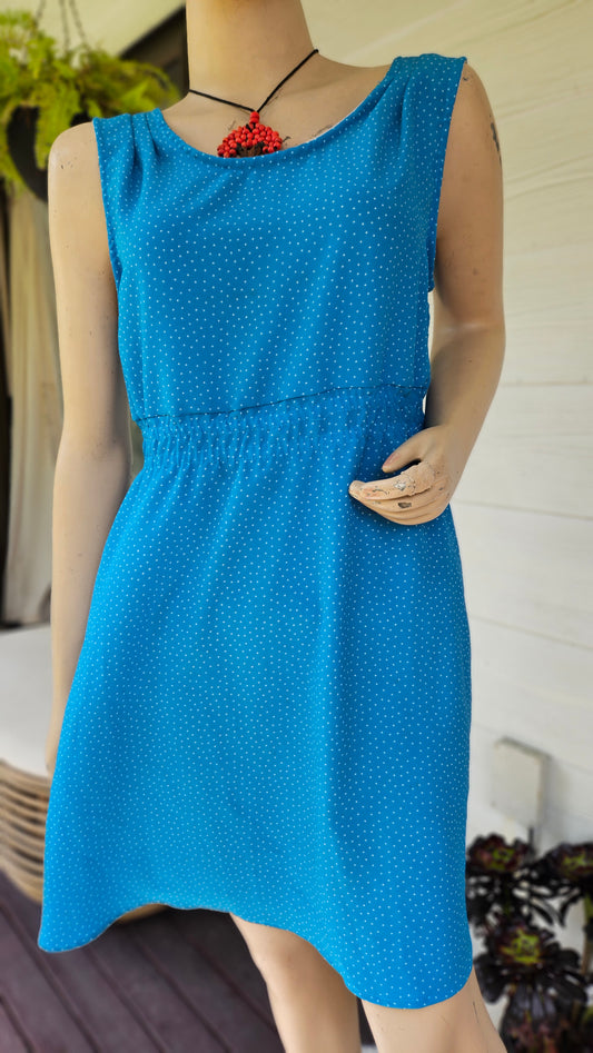 A- Line Vintage Dress - Preloved Dress Size 10. New Zealand made