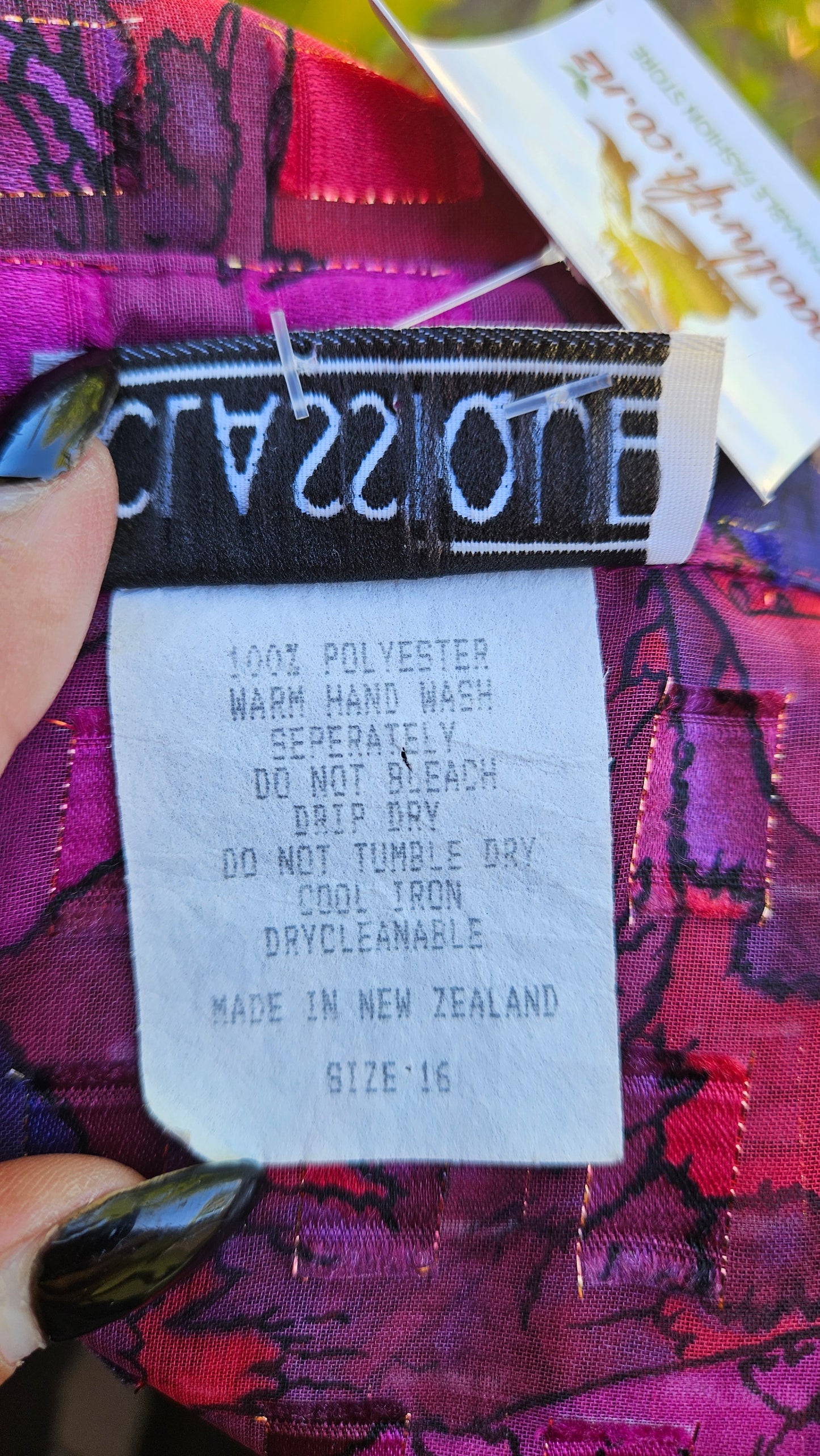 Lovely Vintage Shirt - Vintage Top - Size 16