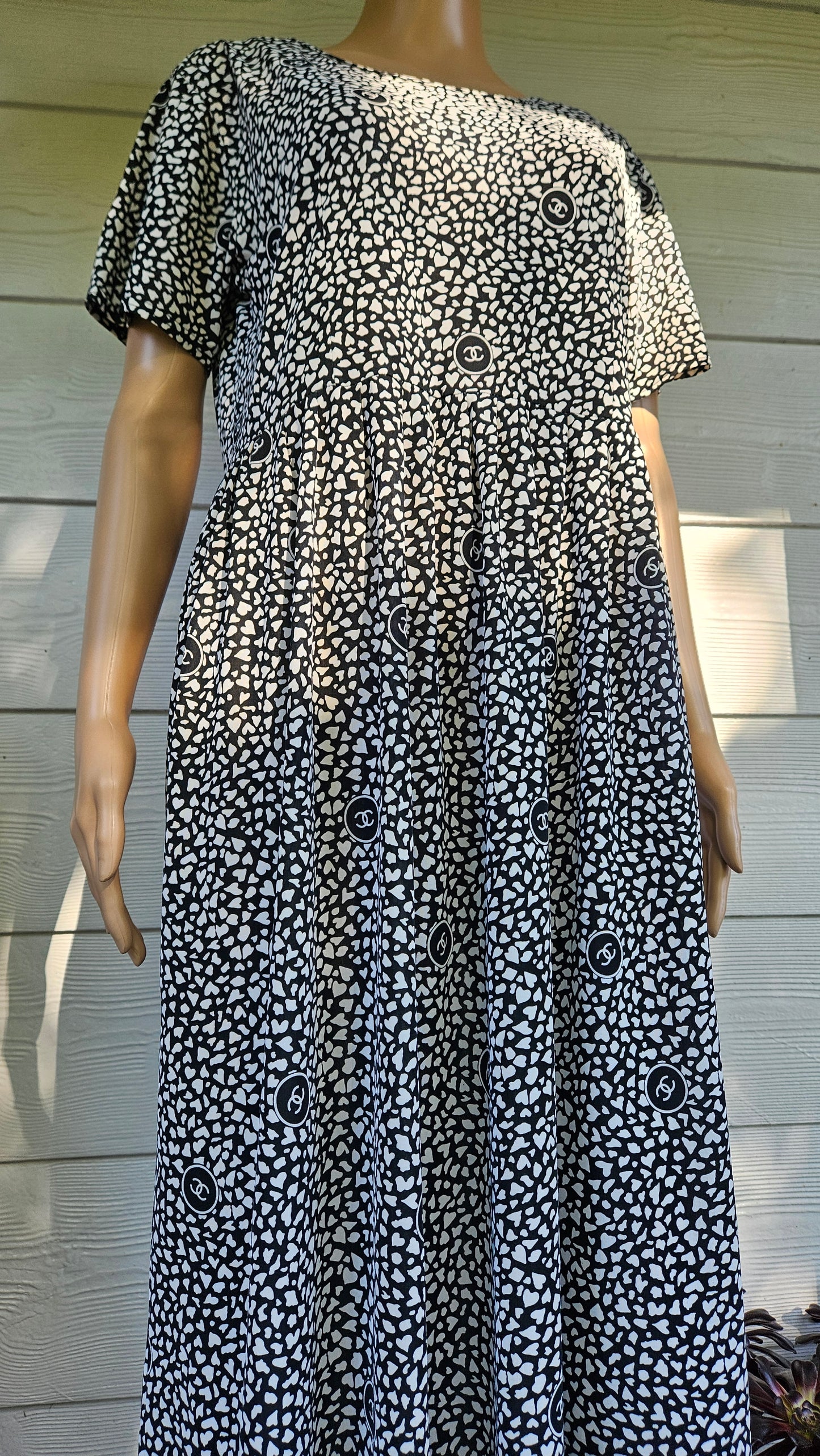 Beautiful Chanel inspired Dress - Pre-loved Dress Faux Chanel Dress
