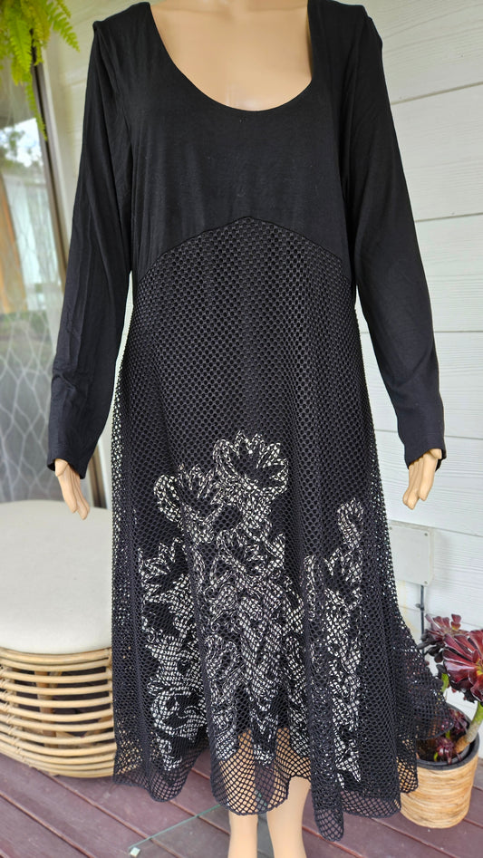 Lady's Midi Dress Size XL