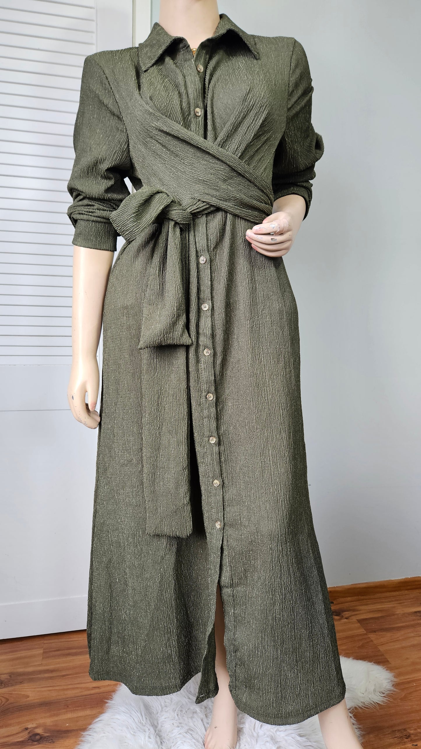 Lovely Green Maxi Dress - used Maxi Dress