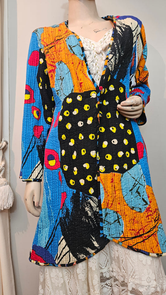 QUILTED ZANZIBAR COAT