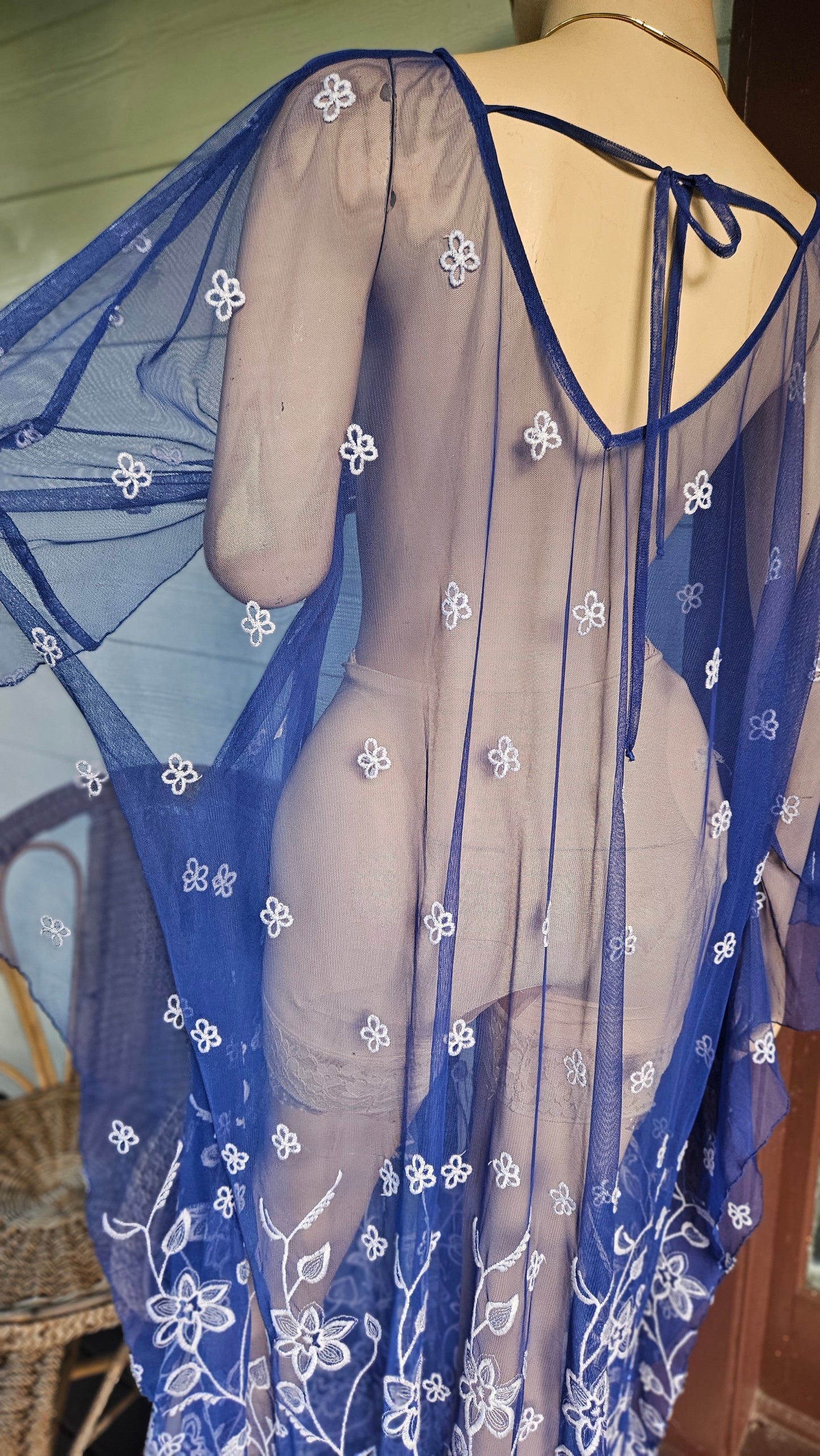 Lovely See-through curvy dress