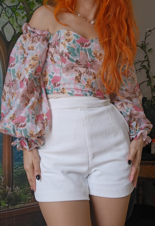 Lovely floral bodysuit Top Body