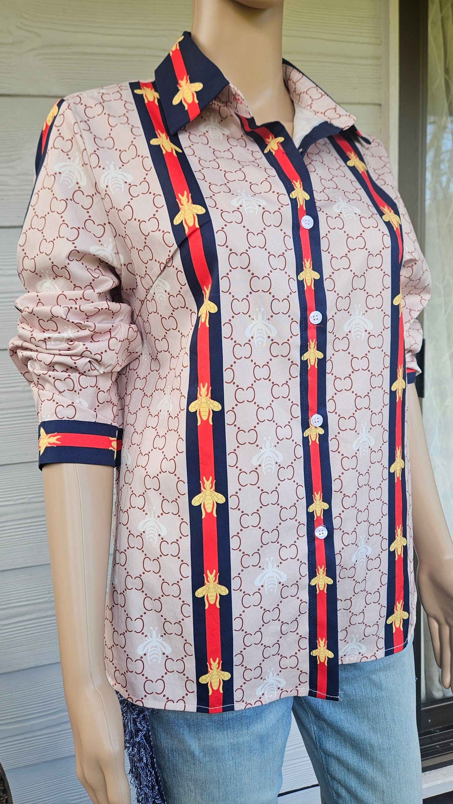 Gucci inspired Top/shirt