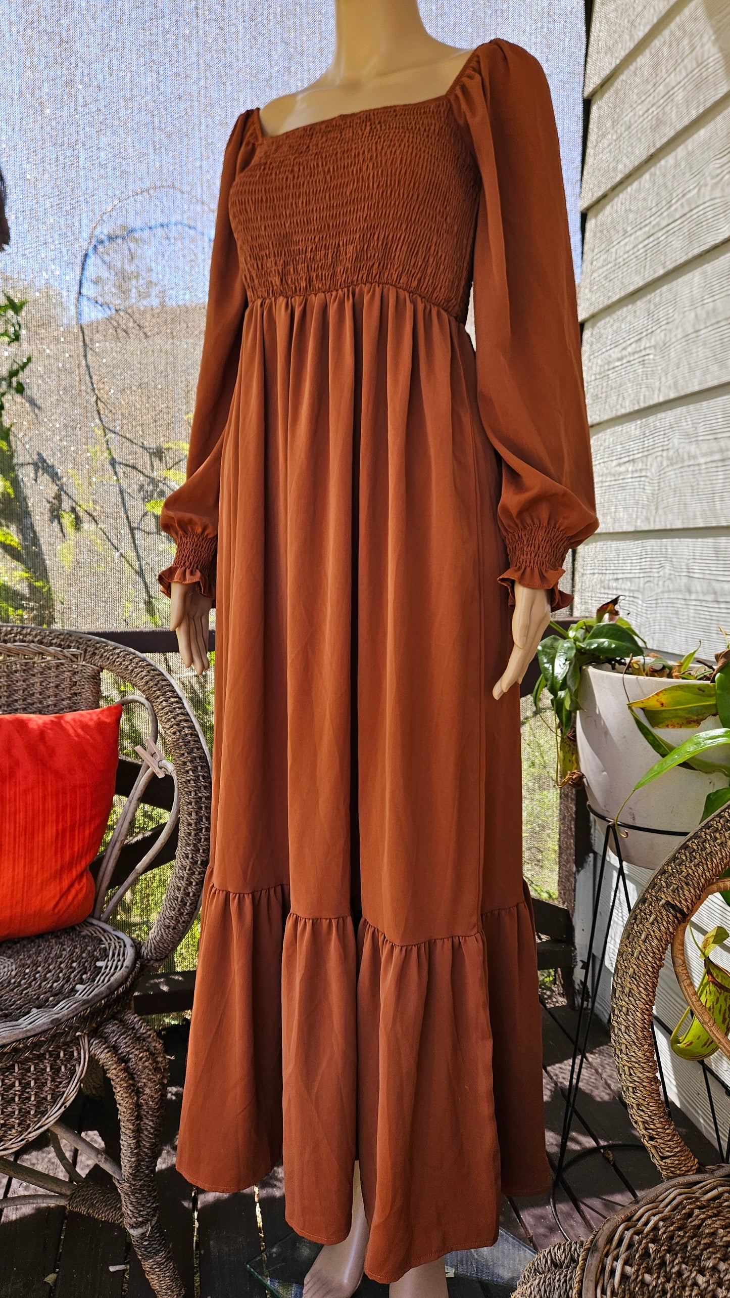 Lovely Boho Long sleeves Dress