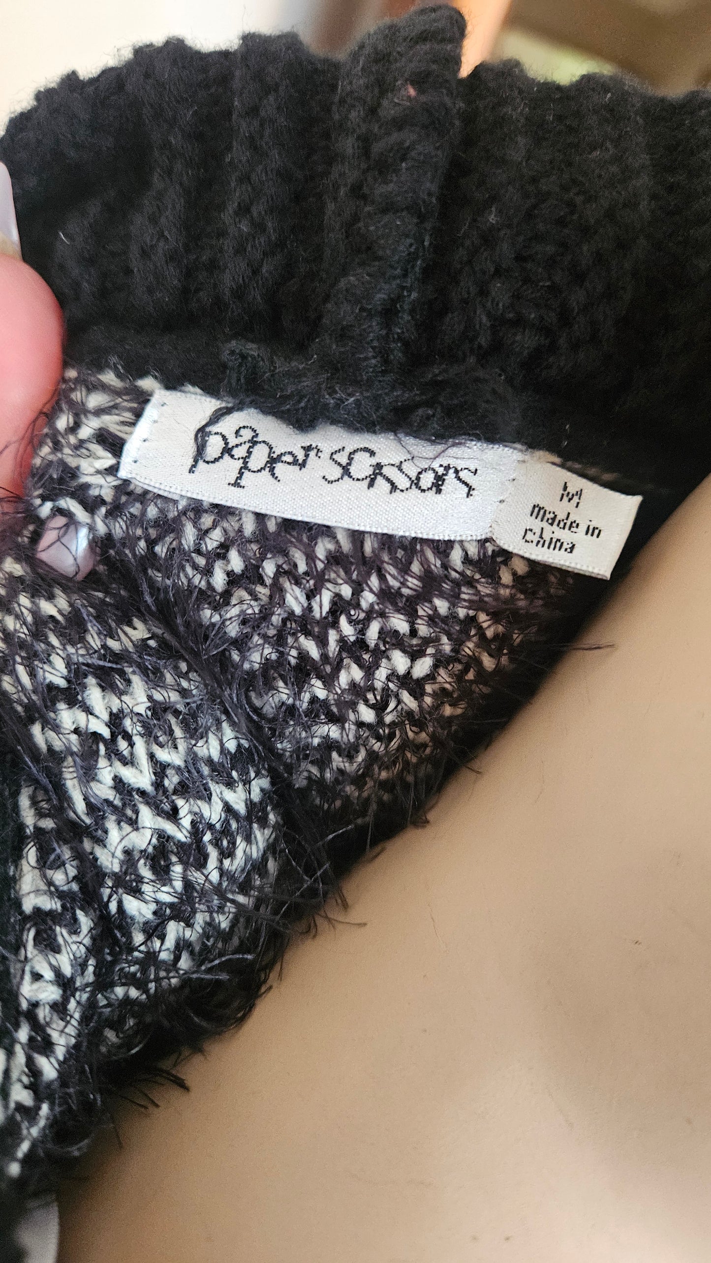 Cardi - Knitted Coat - ruffled Coat -Preloved Cardigan