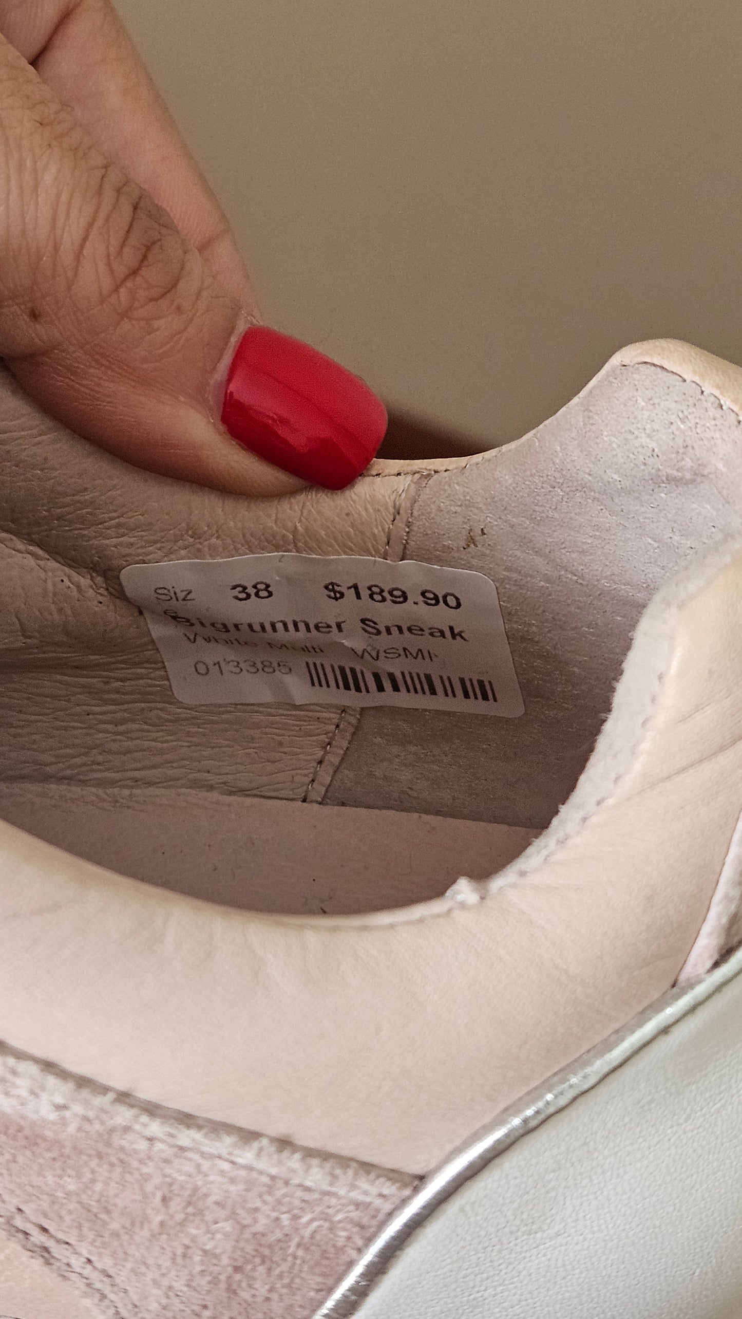 Gelato Leather shoes Footwear size 8.