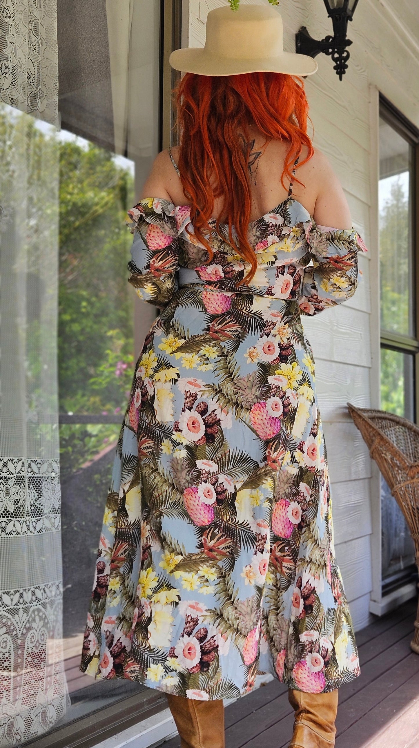 H&M Wrap floral Dress