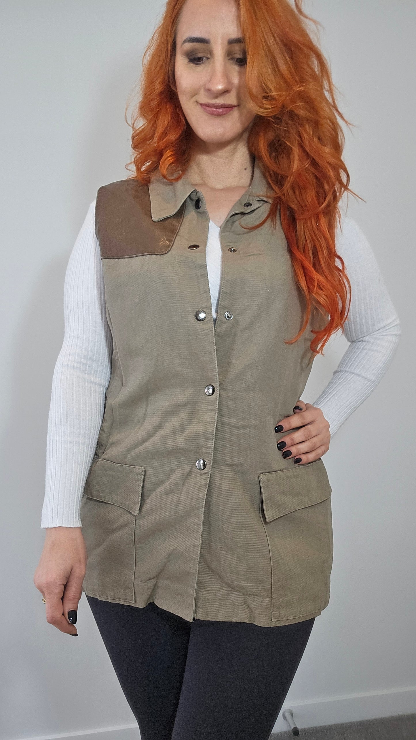 Lovely Vest with detachable fur lining. New Zealand made!
