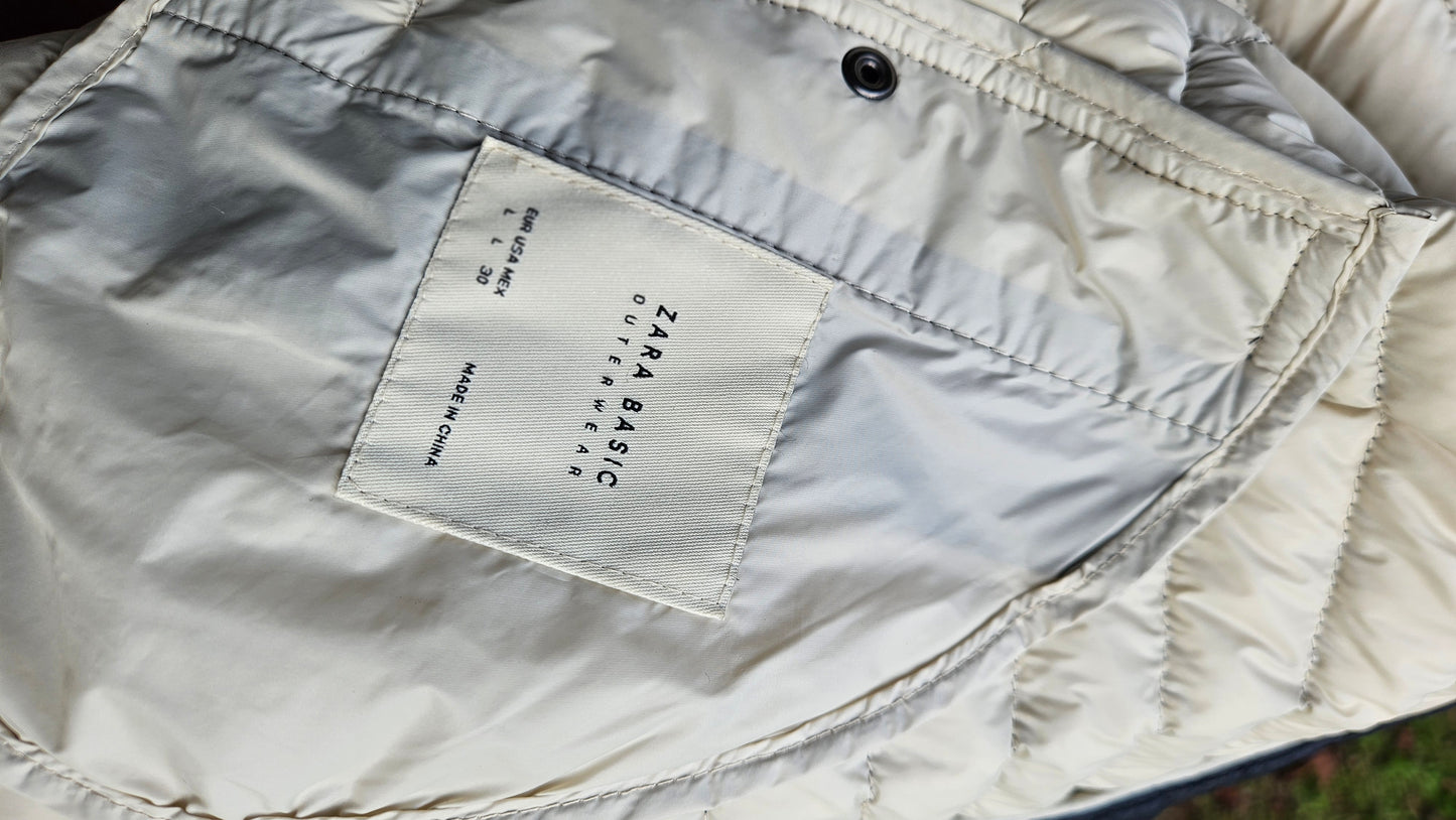 Zara Windbreaker navy Jacket