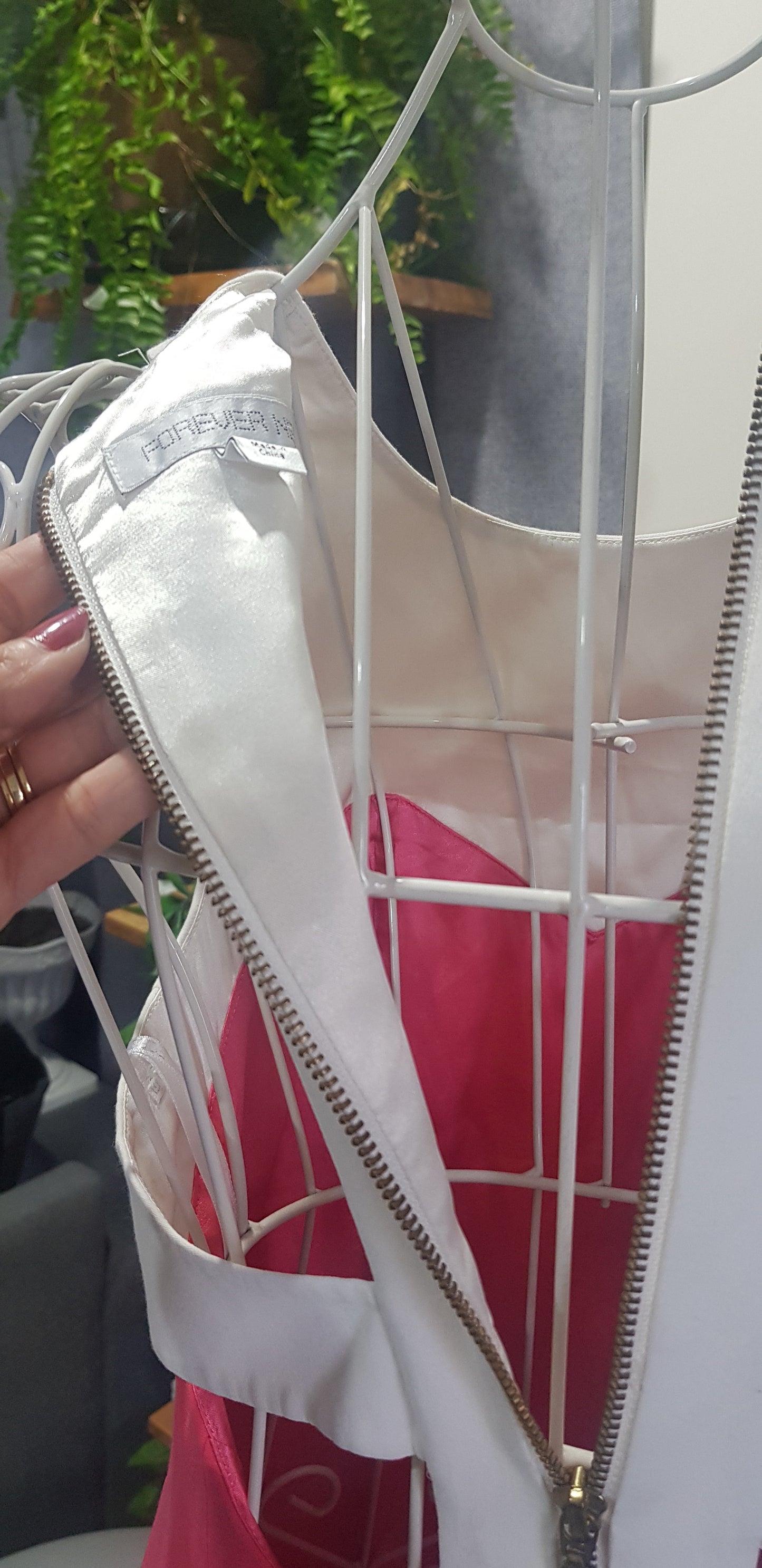 Lovely Hot pink Dress - Preloved dress - Thrift Store