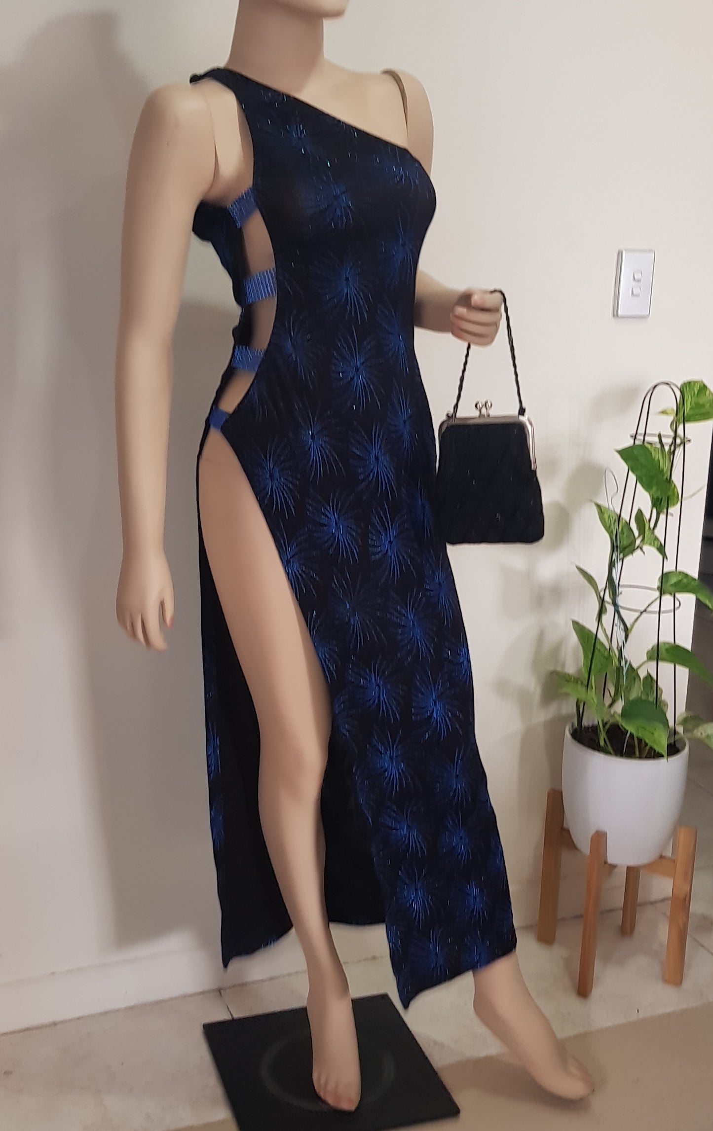 Sexy Evening Gown Dress - Pre Loved Maxi Dress