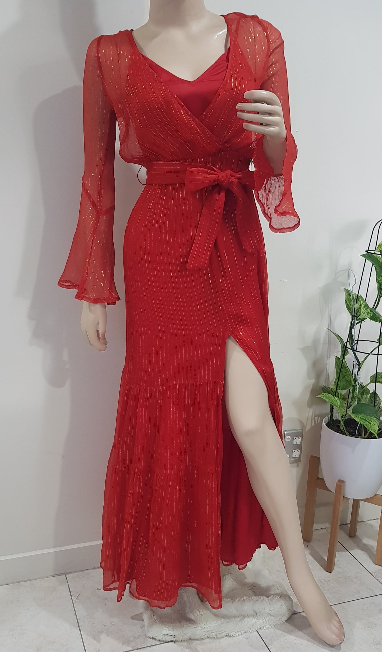 Sick Kookai Soiree Tie Dress - Evening dress