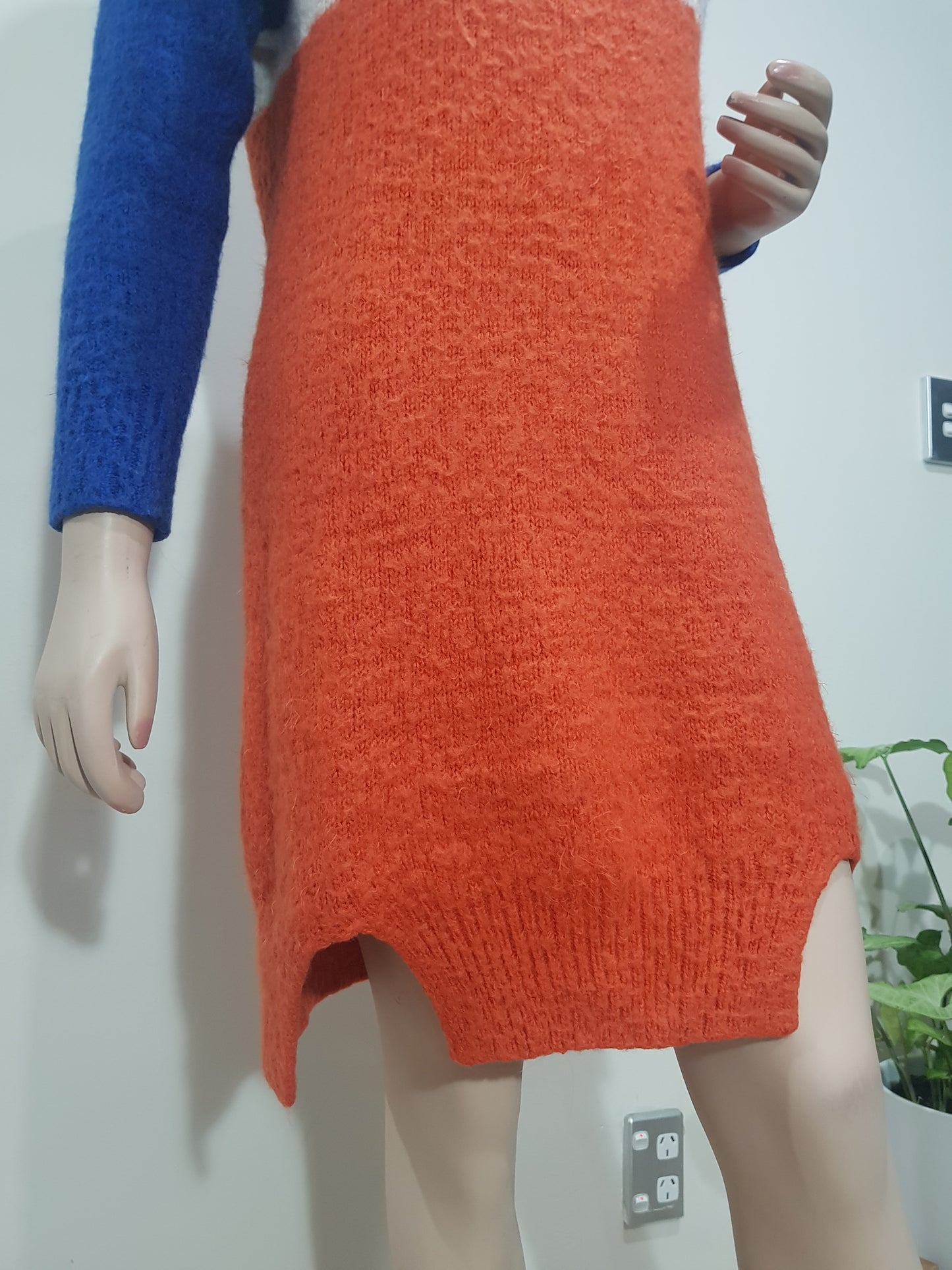 Multicolor dress - Warm Dress - long top