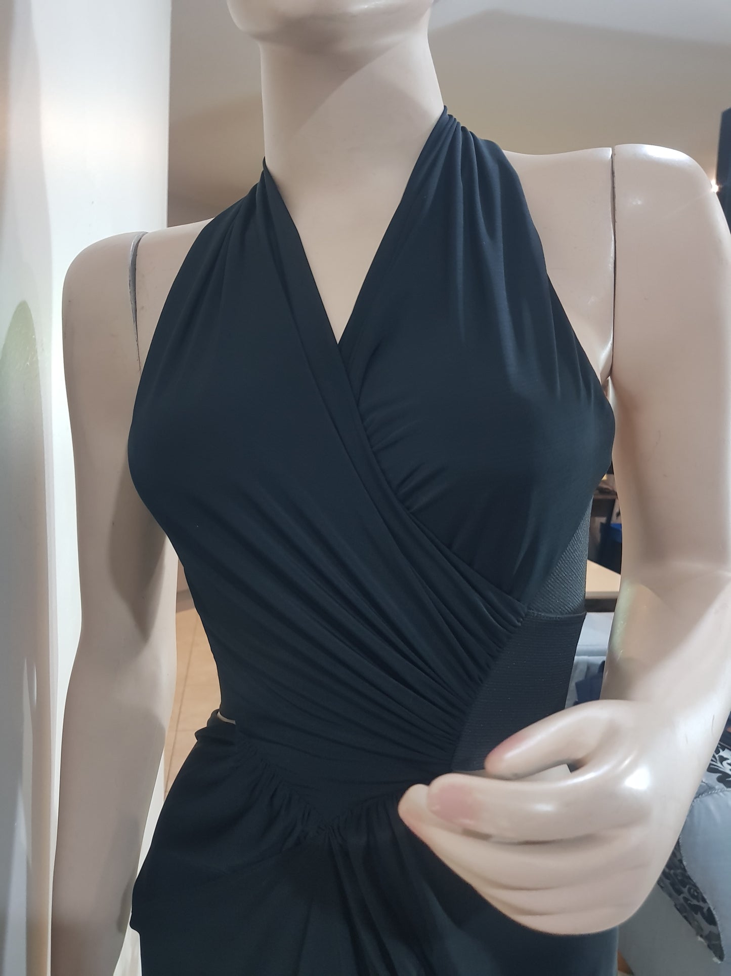 Nasty Gal Women's Black So Warped Venezia Dress/Black preloved dress
