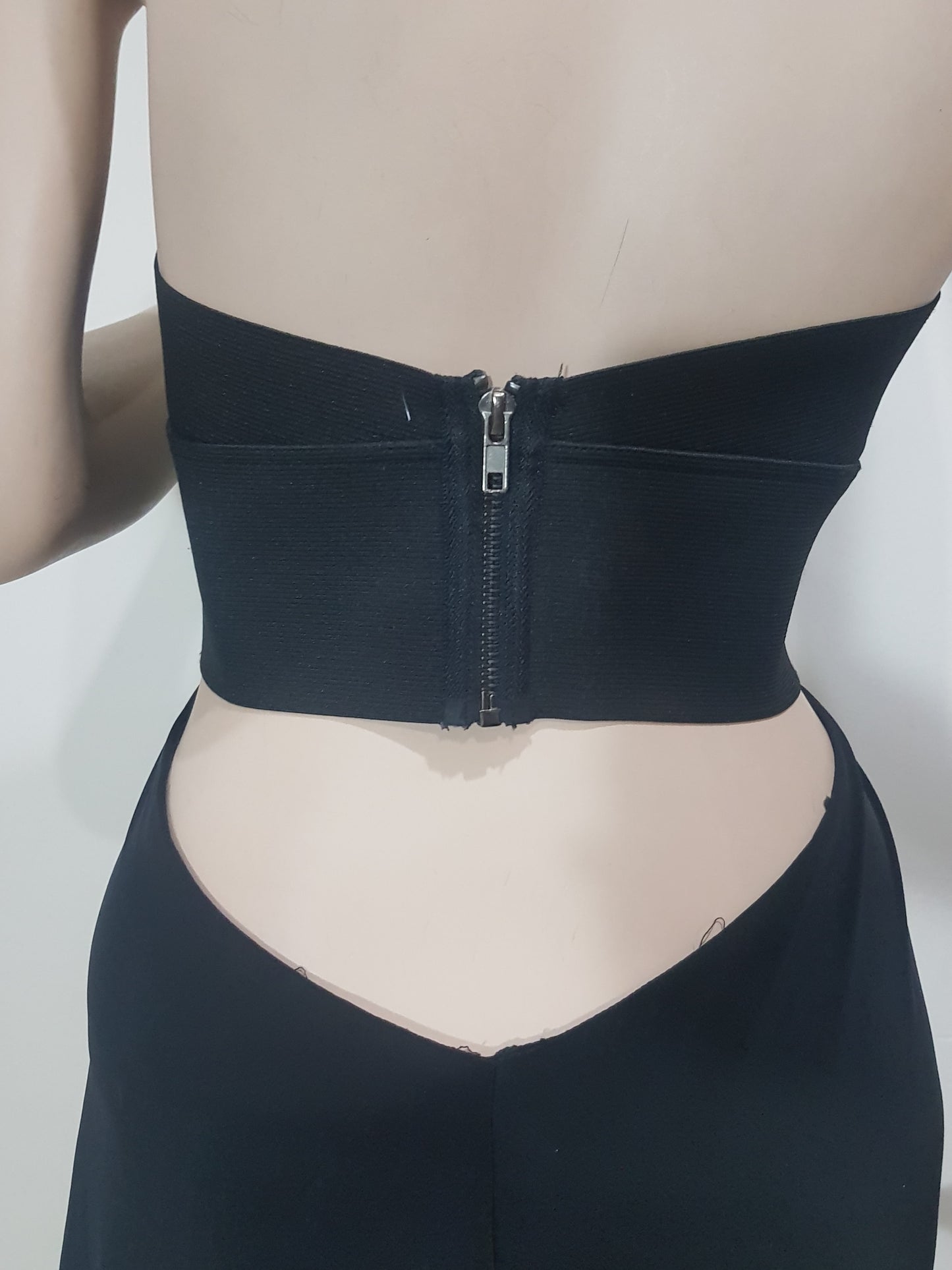 Nasty Gal Women's Black So Warped Venezia Dress/Black preloved dress
