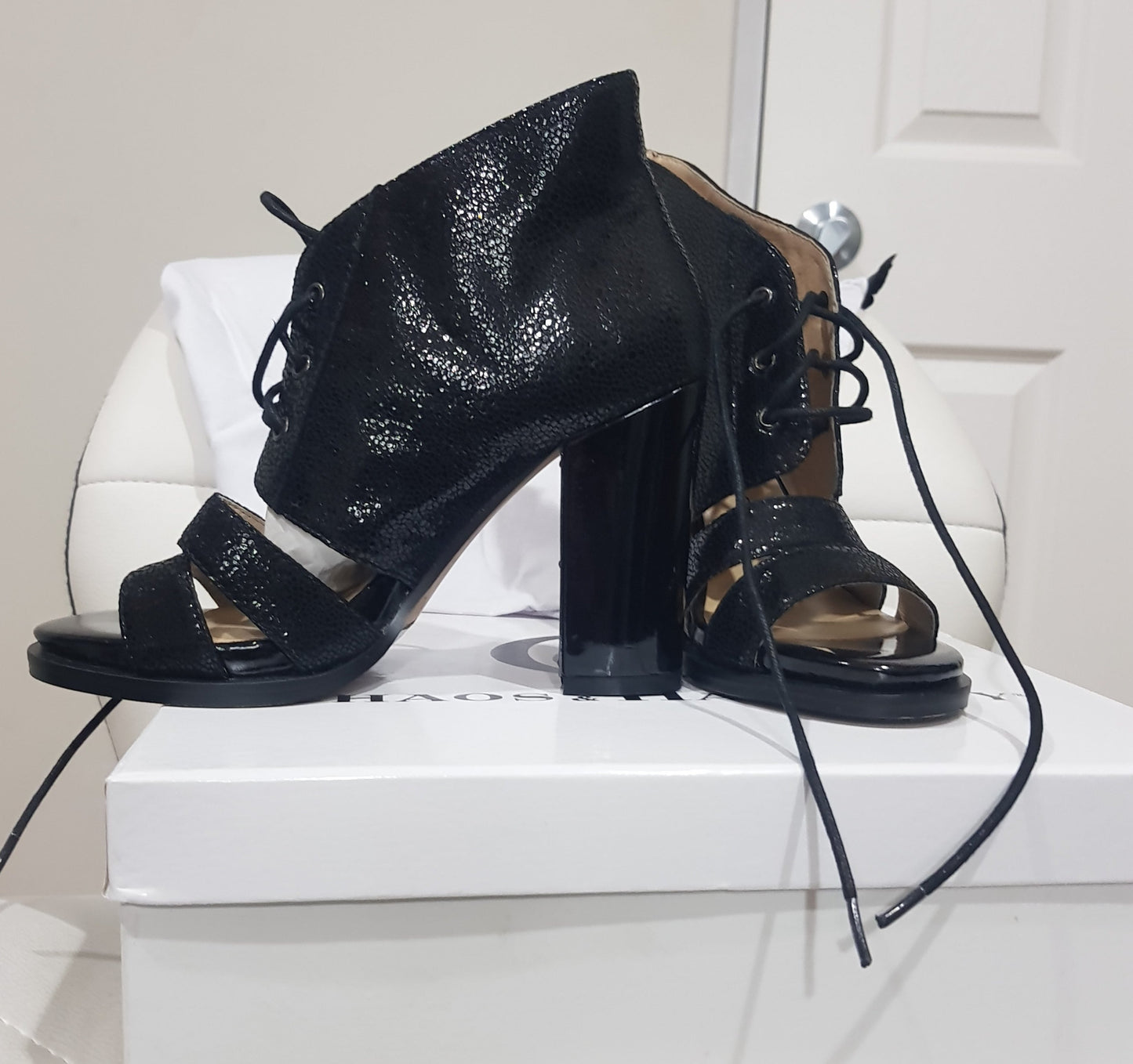 used Authentic Chaos & harmony High-heeled sandal - Madame Heels
