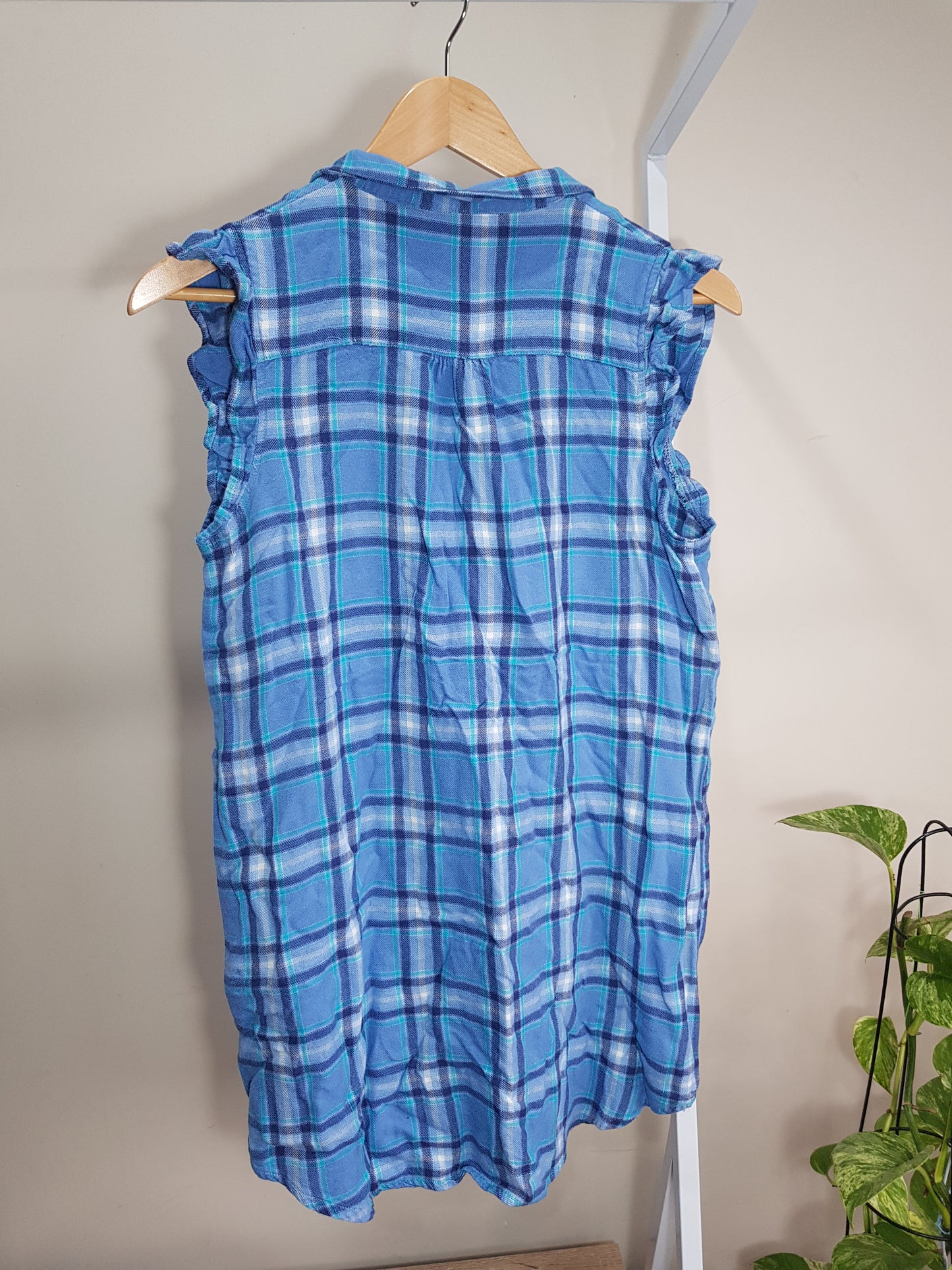 Peter Alexander Slip dress Plaid camisole