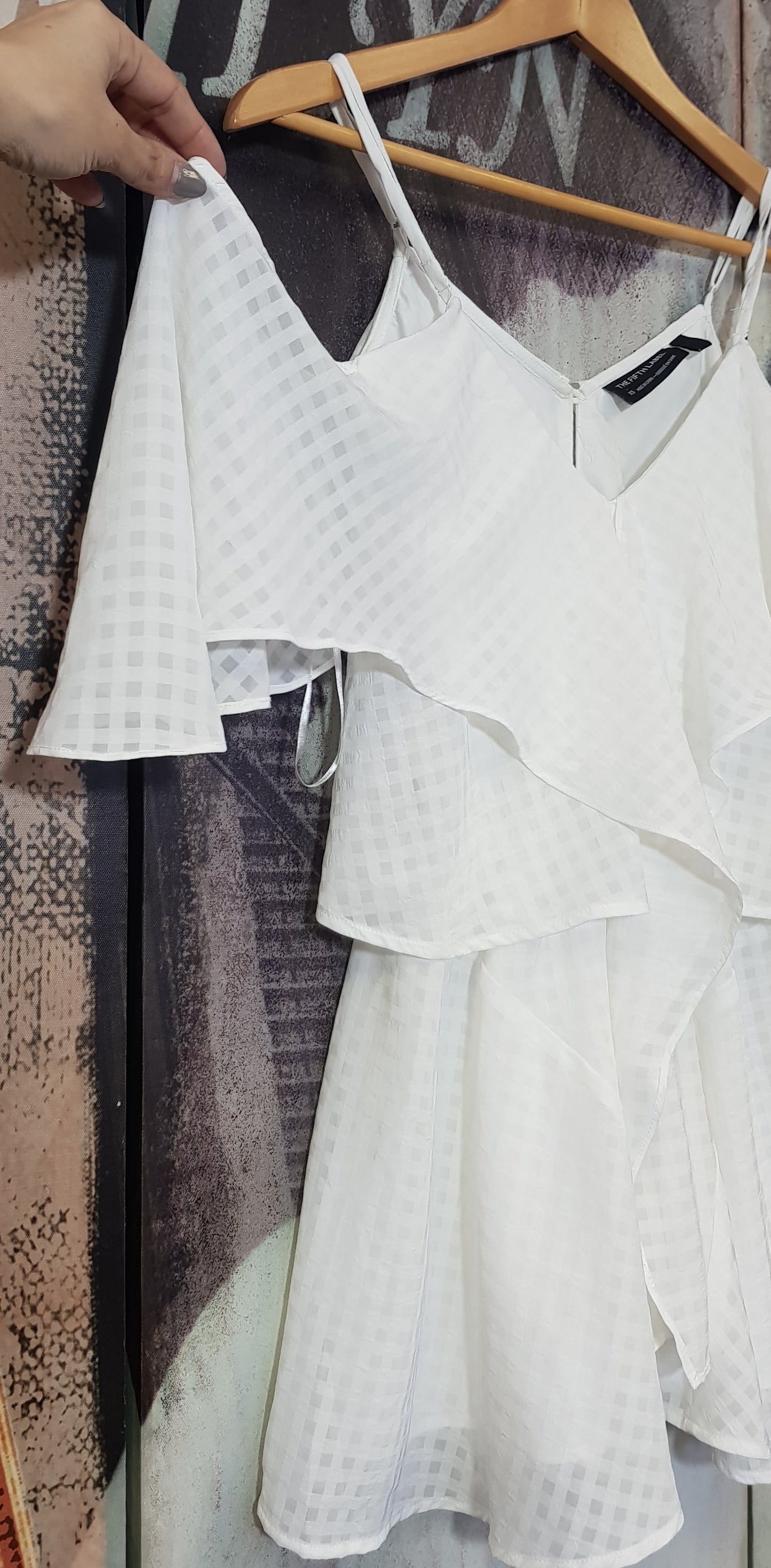 Lovely white playsuit - The Fifth Playsuit The Fifth Label
Second hand online store